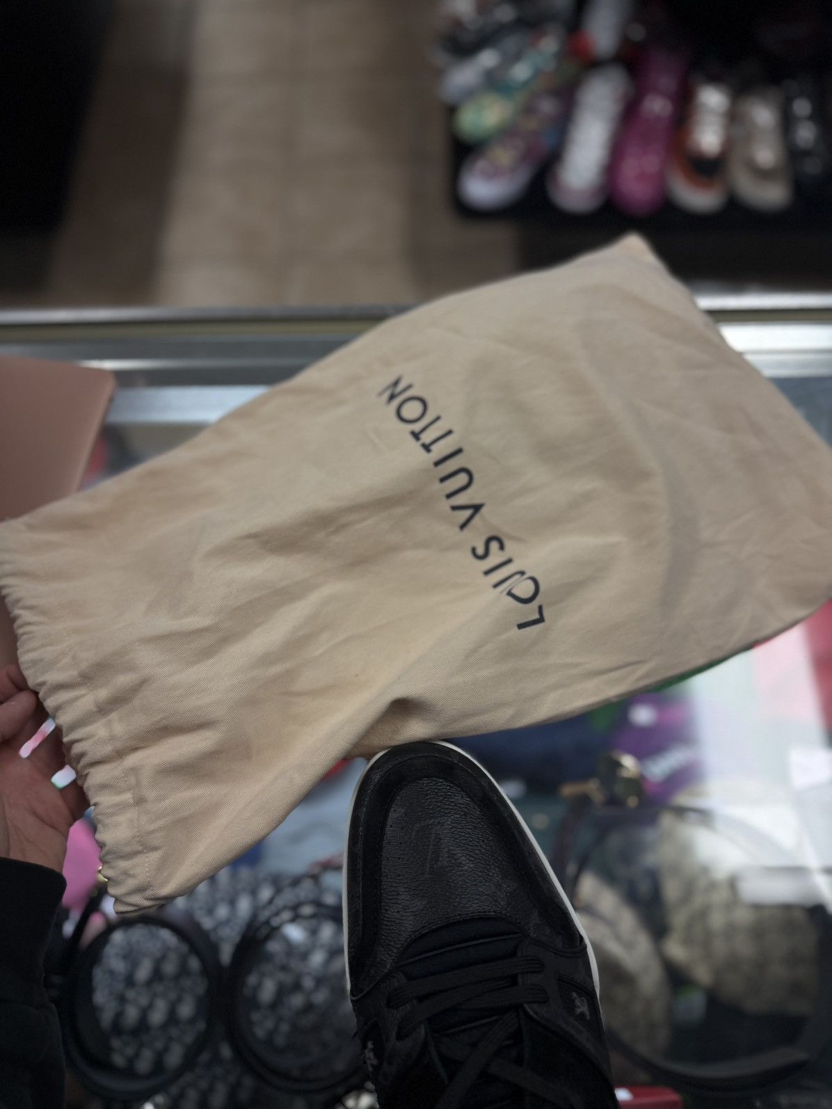 Louis Vuitton Louis Vuitton Black Trainer Size UK11/12US $1370 Retail Size US 12 / EU 45 - 14 Thumbnail