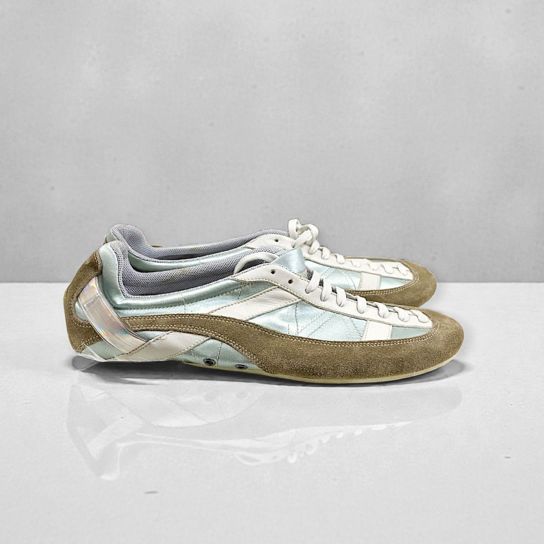 Barbara Bui Barbara Bui Lace Up Sneakers EU 38 Y2K Satin Leather Made It Size US 8 / IT 38 - 3 Thumbnail
