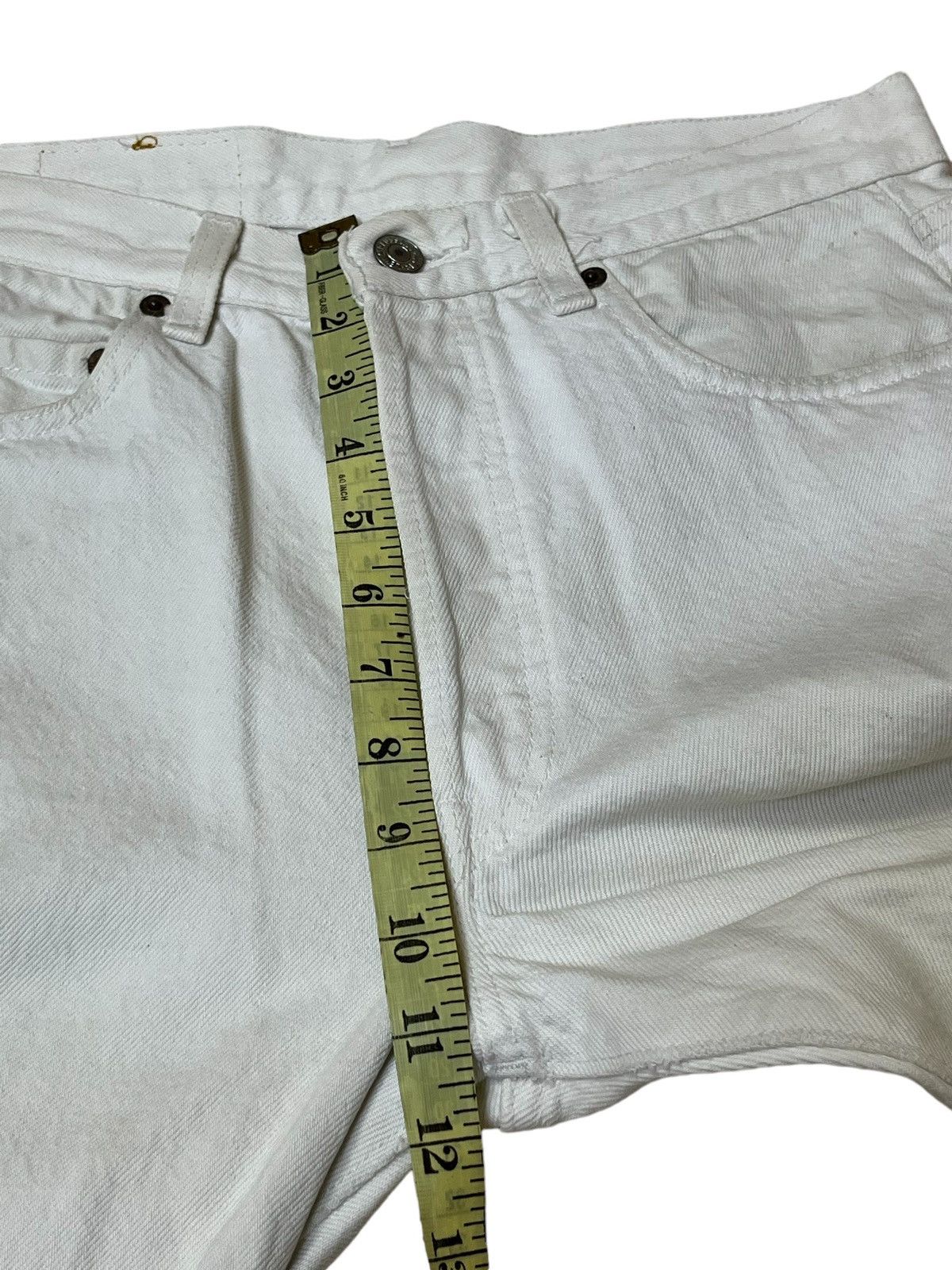 Levi's VINTAGE 80s LEVI’S 501-0651 MADE IN USA WHITE JEANS Size US 29 - 18 Thumbnail