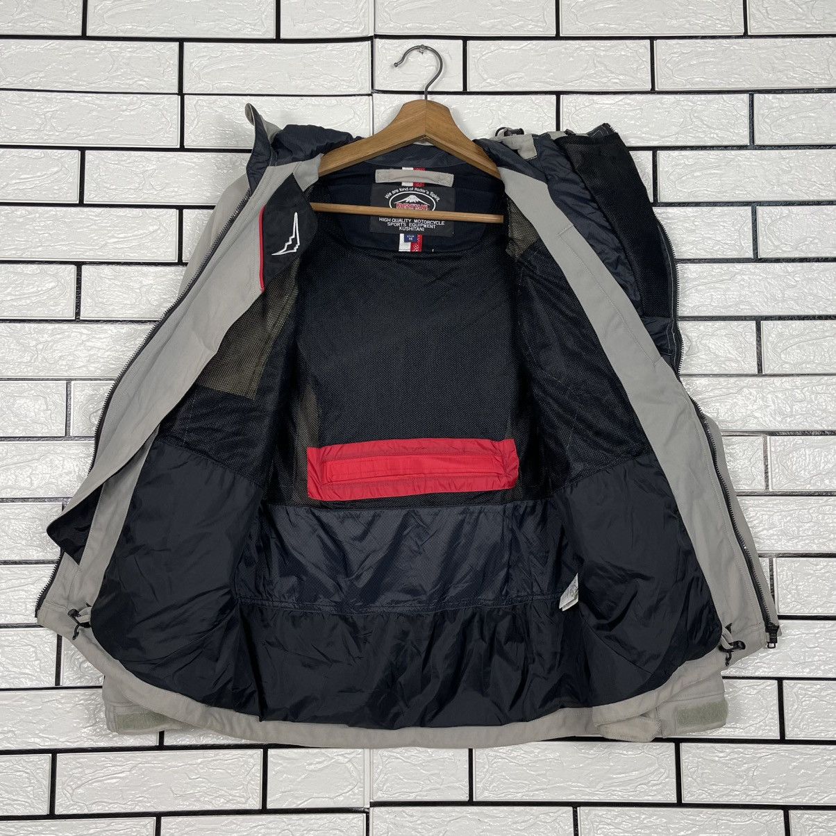 Japanese Brand Kushitani Motorcycle Hooded Jacket Size US M / EU 48-50 / 2 - 12 Thumbnail