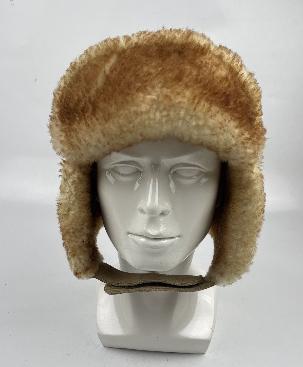 Other custom made leather winter hat tc31 Size ONE SIZE - 3 Thumbnail