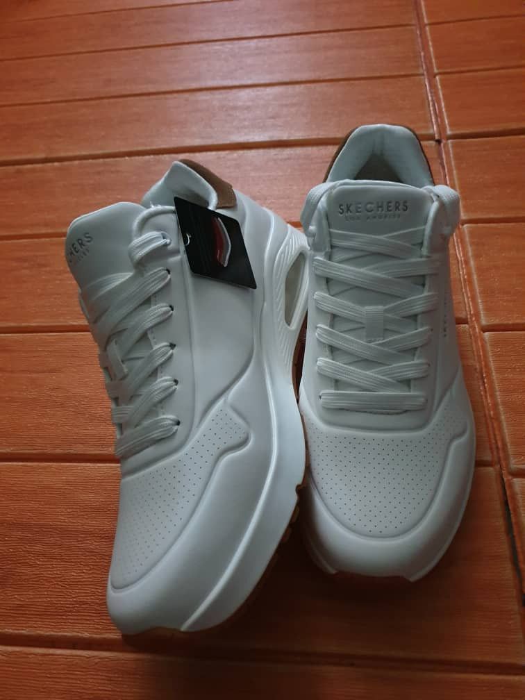SKECHERS Skechers white colour memory foam sneaker Size US 11 / EU 44 - 1 Thumbnail