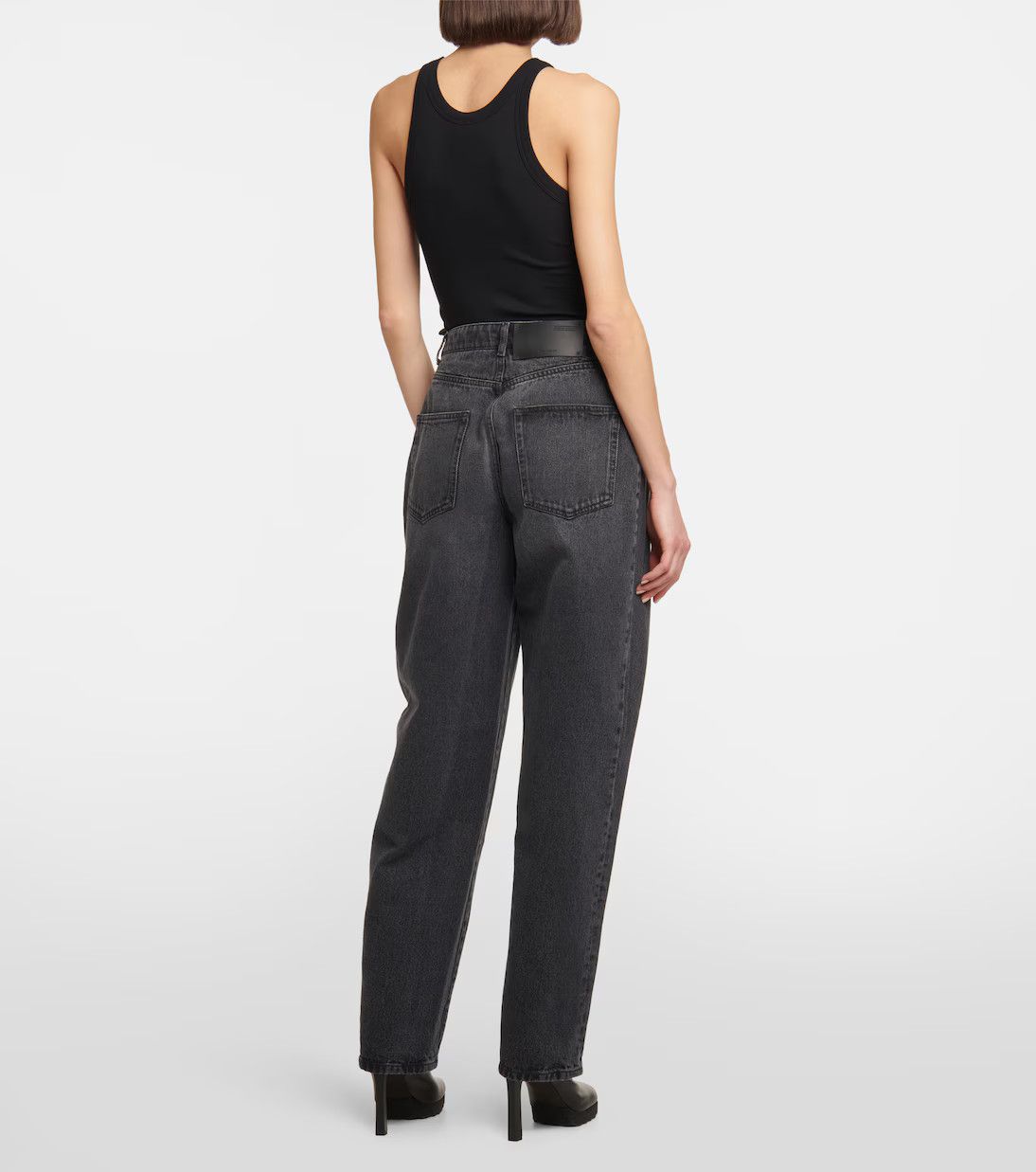 Off-White o1y1225 Denim Pant in Gray Size 26" / US 2 / IT 38 - 3 Thumbnail