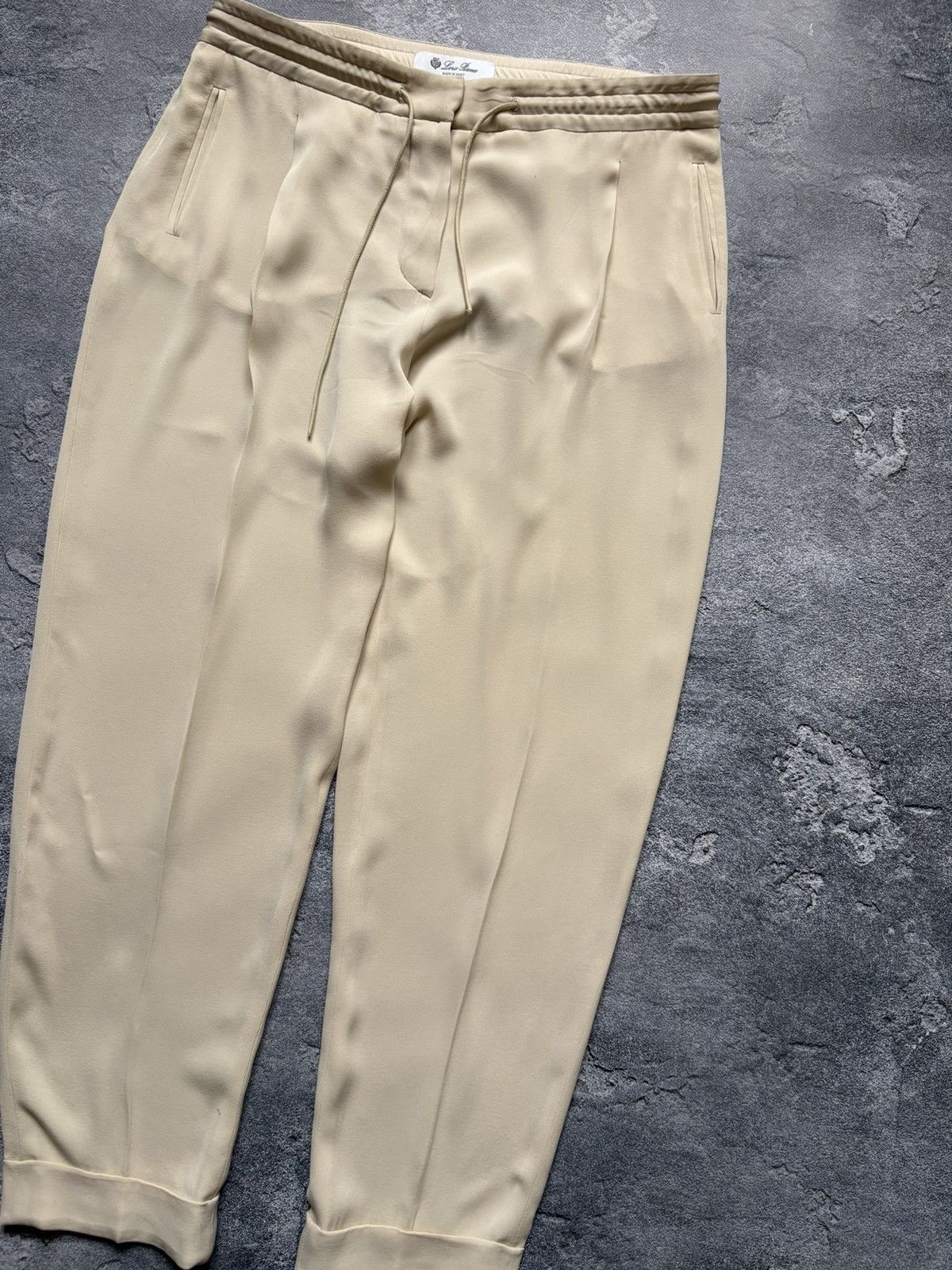 Loro Piana Loro Piana Luxury Silk Woman’s Trousers Pants Size 42 Size 28" / US 6 / IT 42 - 4 Thumbnail