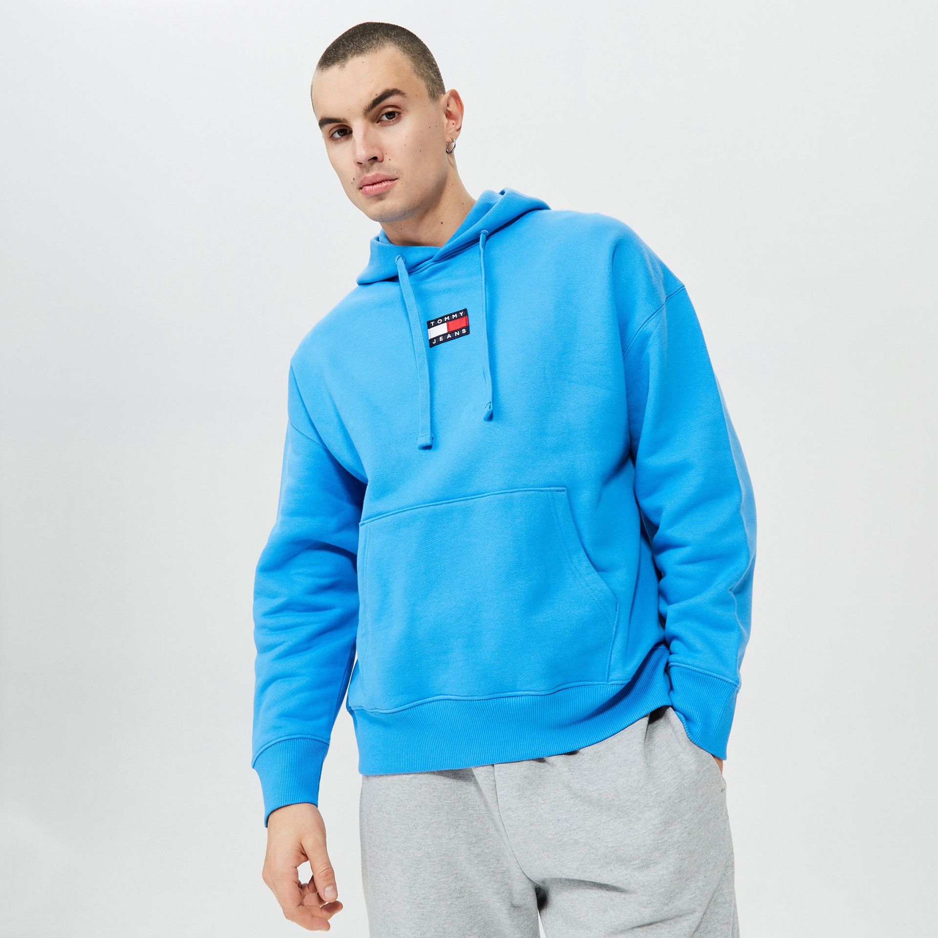 Tommy Jeans Tommy Jeans Relaxed Fit Badge Fleece Hoodie Size US M / EU 48-50 / 2 - 1 Thumbnail