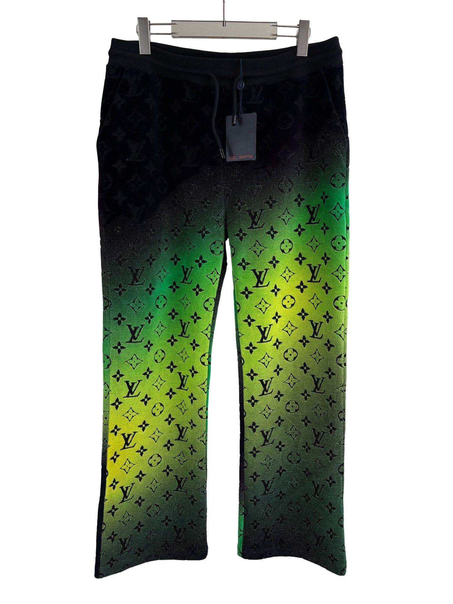 Louis Vuitton Louis Vuitton Monogram Flocked Gradient Sweatpants L Size US 34 / EU 50 - 1 Thumbnail