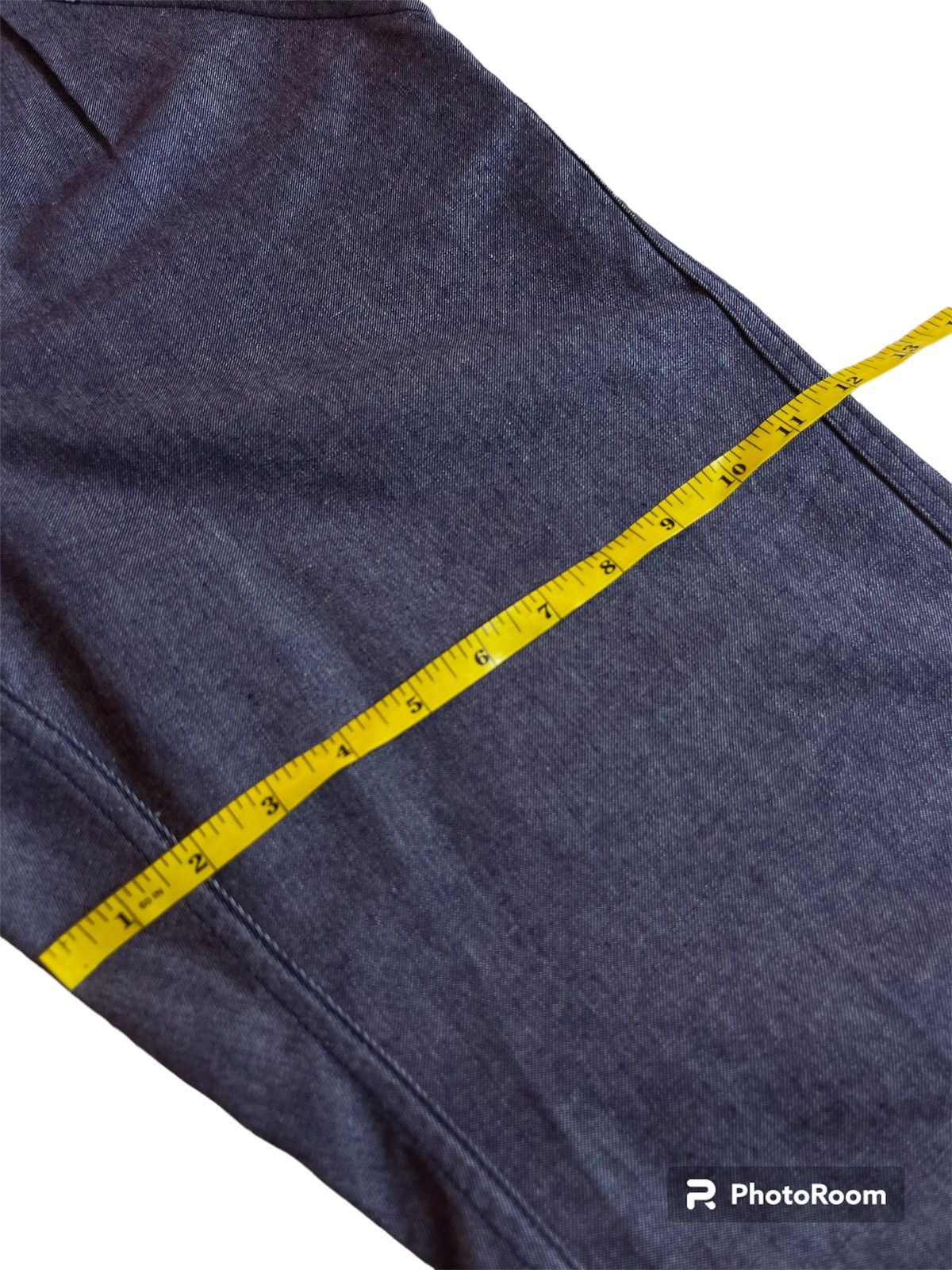 Indigo ⭐️ Vintage Pantalon Bleu Chine France Navy Pant Size US 32 / EU 48 - 8 Thumbnail