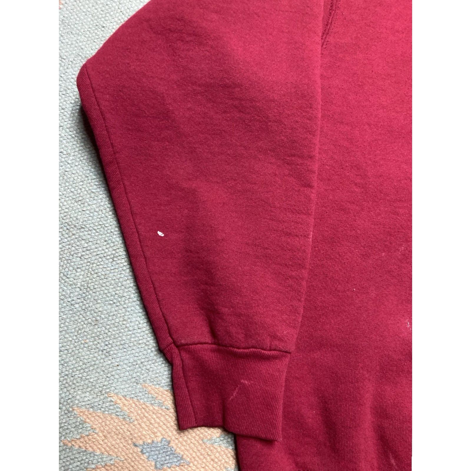 Vintage VINTAGE 90s Sweatshirt Munsingwear Crewneck Red Large Men Pullover Shirt Size US L / EU 52-54 / 3 - 2 Thumbnail