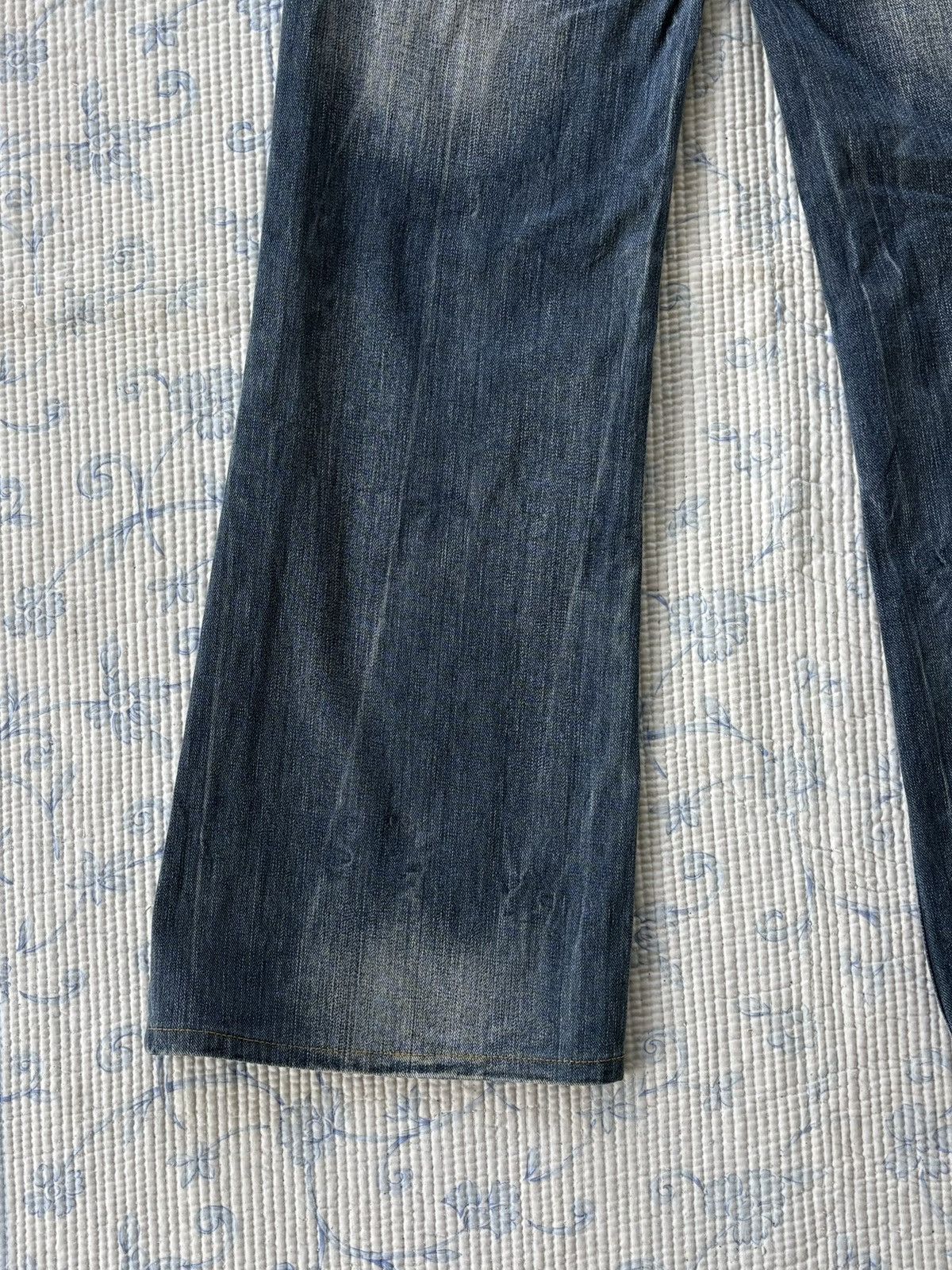 Japanese Brand Japanese Genes Native American Embroidered Bootcut Y2K Jeans Size US 32 / EU 48 - 10 Thumbnail