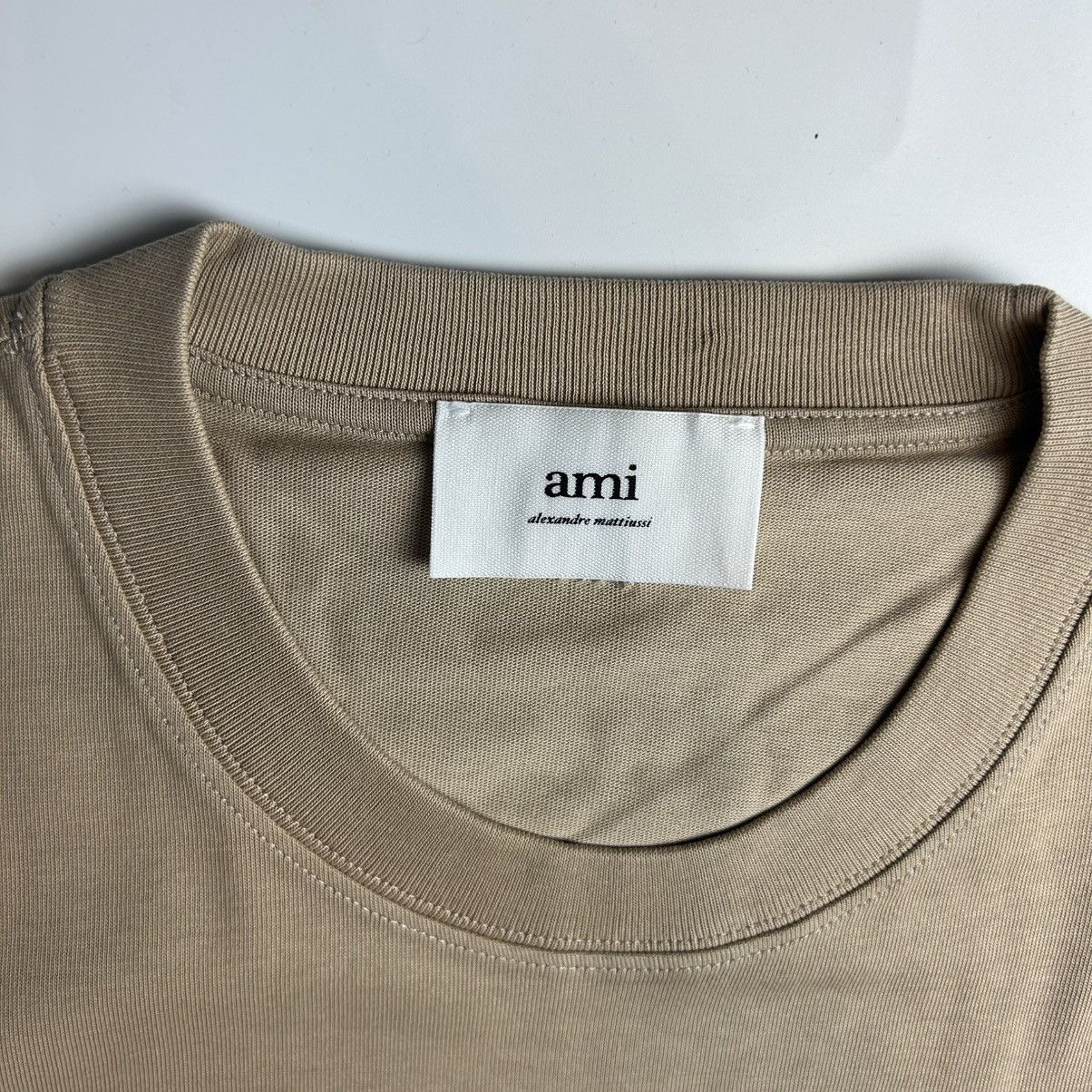 AMI Ami Paris Logo Embroidery T-shirt NEW Size US L / EU 52-54 / 3 - 6 Thumbnail
