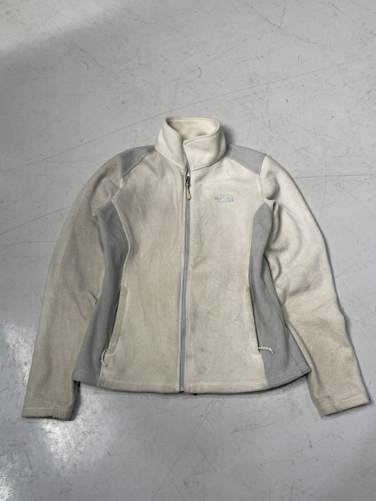 The North Face The North Face cream and white fleece Size M / US 6-8 / IT 42-44 - 1 Thumbnail