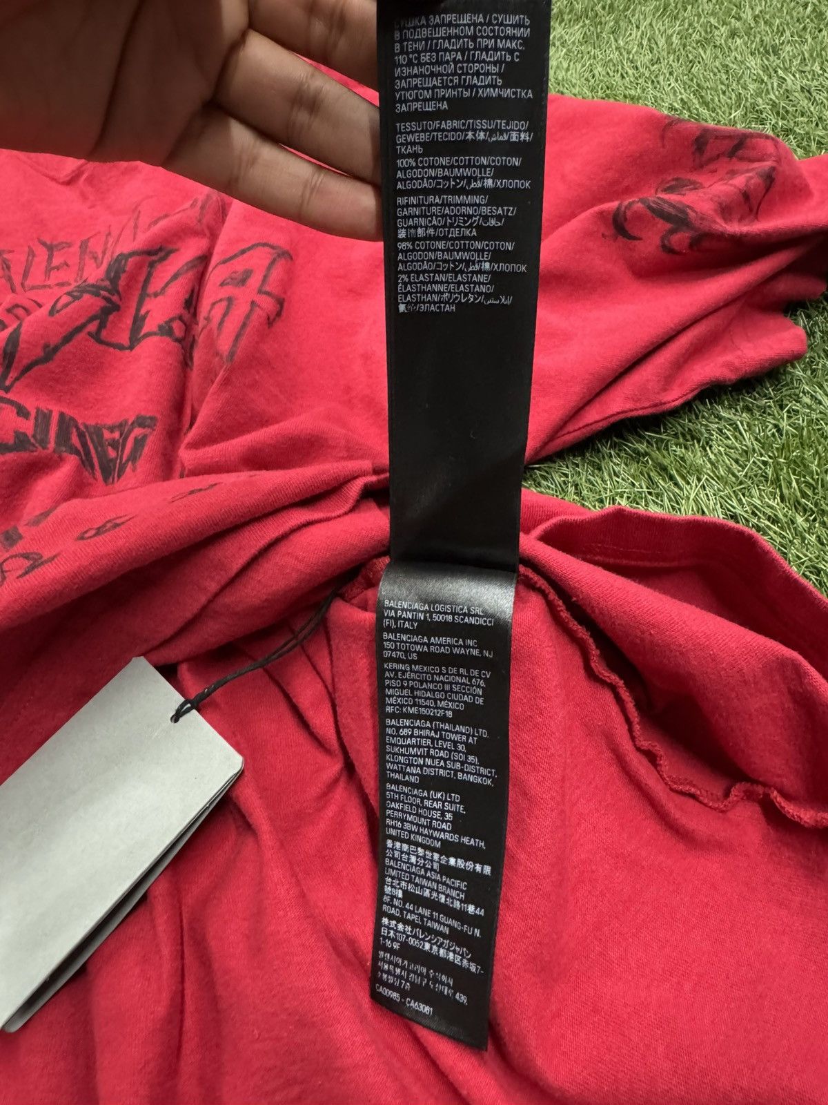 Balenciaga Balenciaga DIY Metal T-Shirt Size US M / EU 48-50 / 2 - 8 Thumbnail