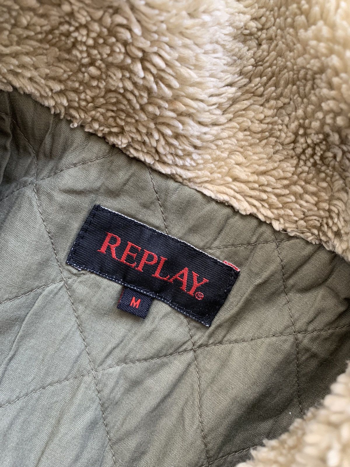 Hysteric Glamour Replay wmns vintage Y2K military Fur Coat Jacket Size US M / EU 48-50 / 2 - 6 Thumbnail
