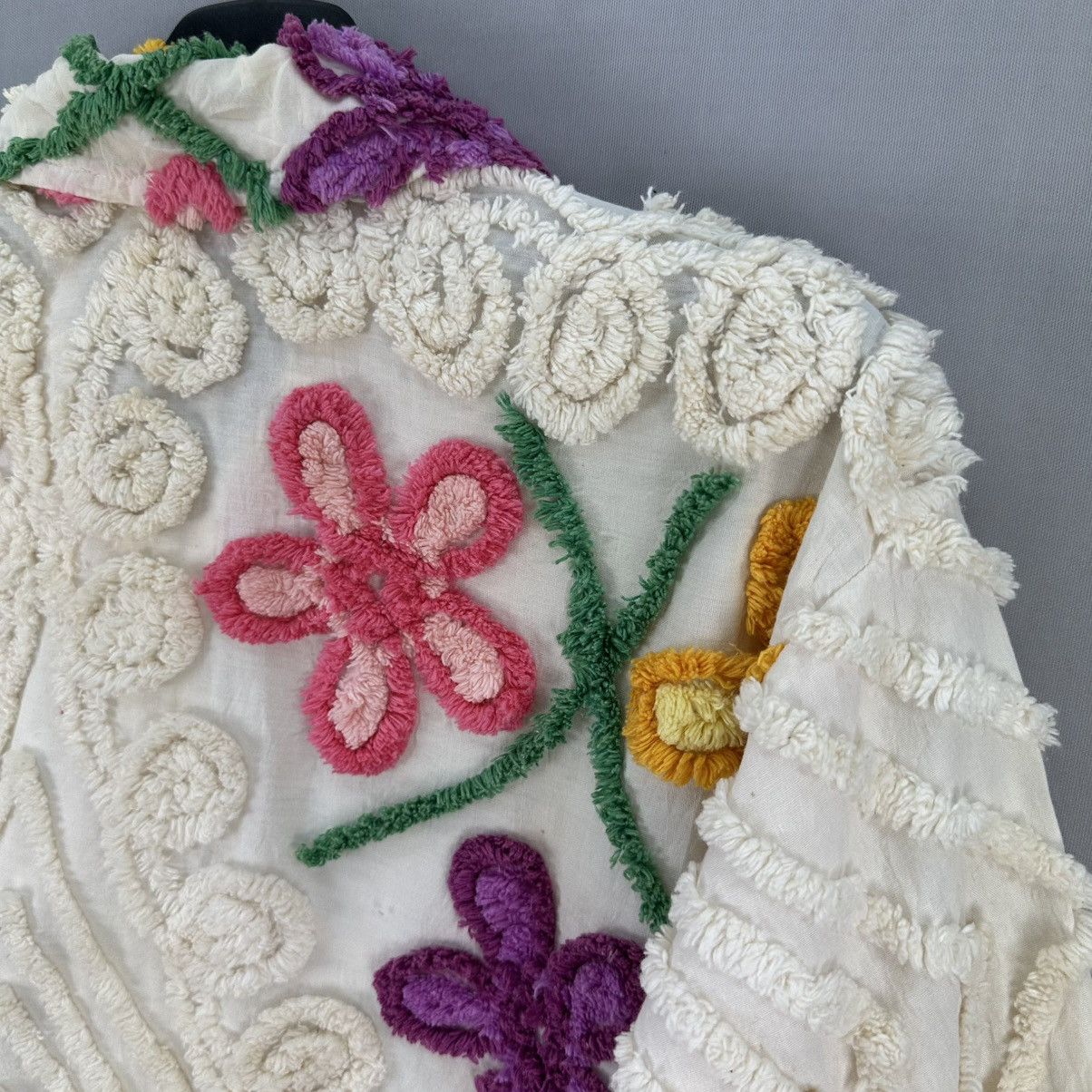 American Apparel Vintage 80's Damze San Diego Embroidered Zipper Jacket Size US S / EU 44-46 / 1 - 5 Thumbnail