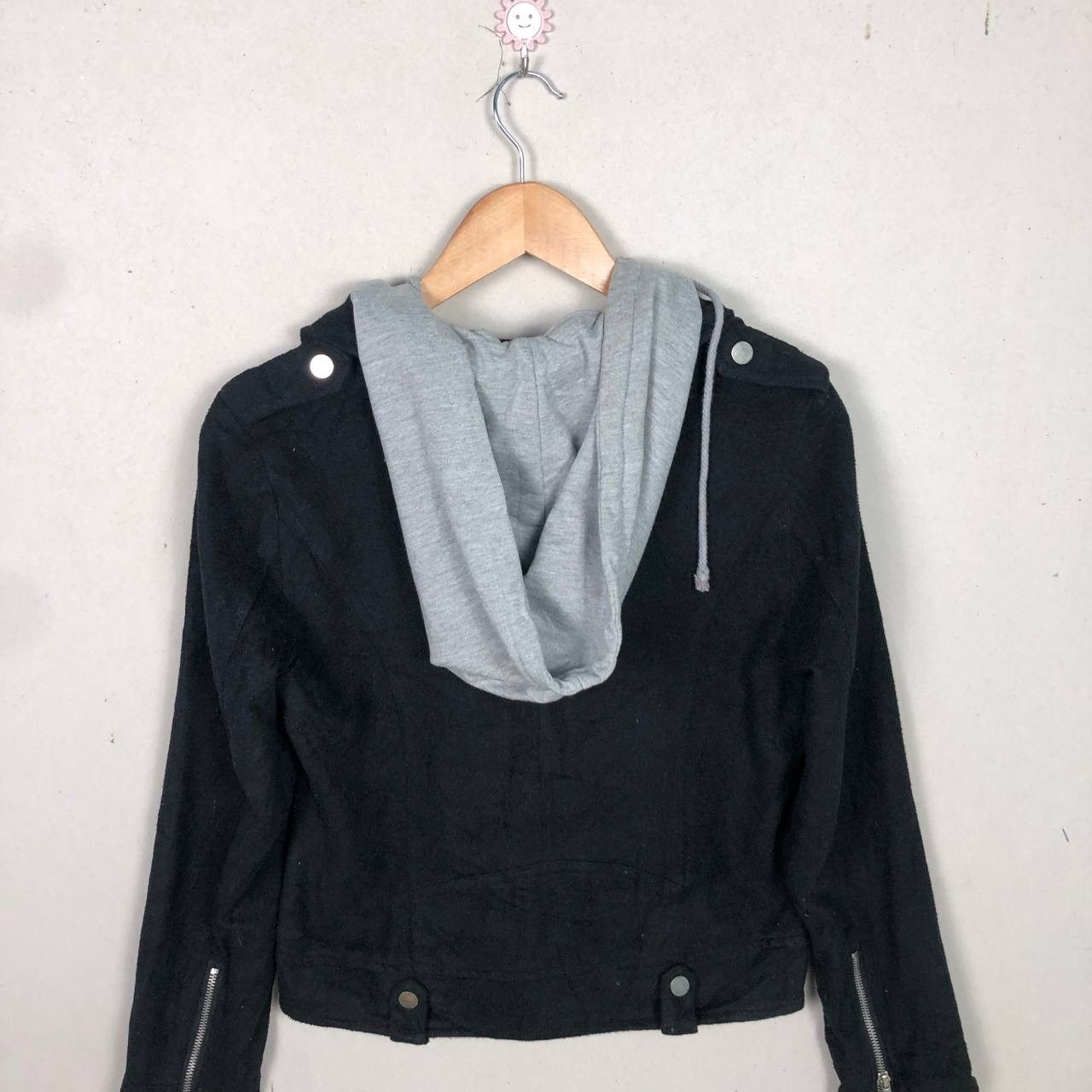 Japanese Brand Avail Avant Garde Double Collar Punk Goth Jacket Size US S / EU 44-46 / 1 - 4 Thumbnail