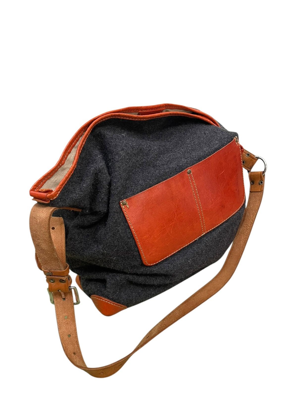Genuine Leather Leather Wool Sugekura Wataya Japan Shoulder Bag 1🟩4 Size ONE SIZE - 4 Thumbnail