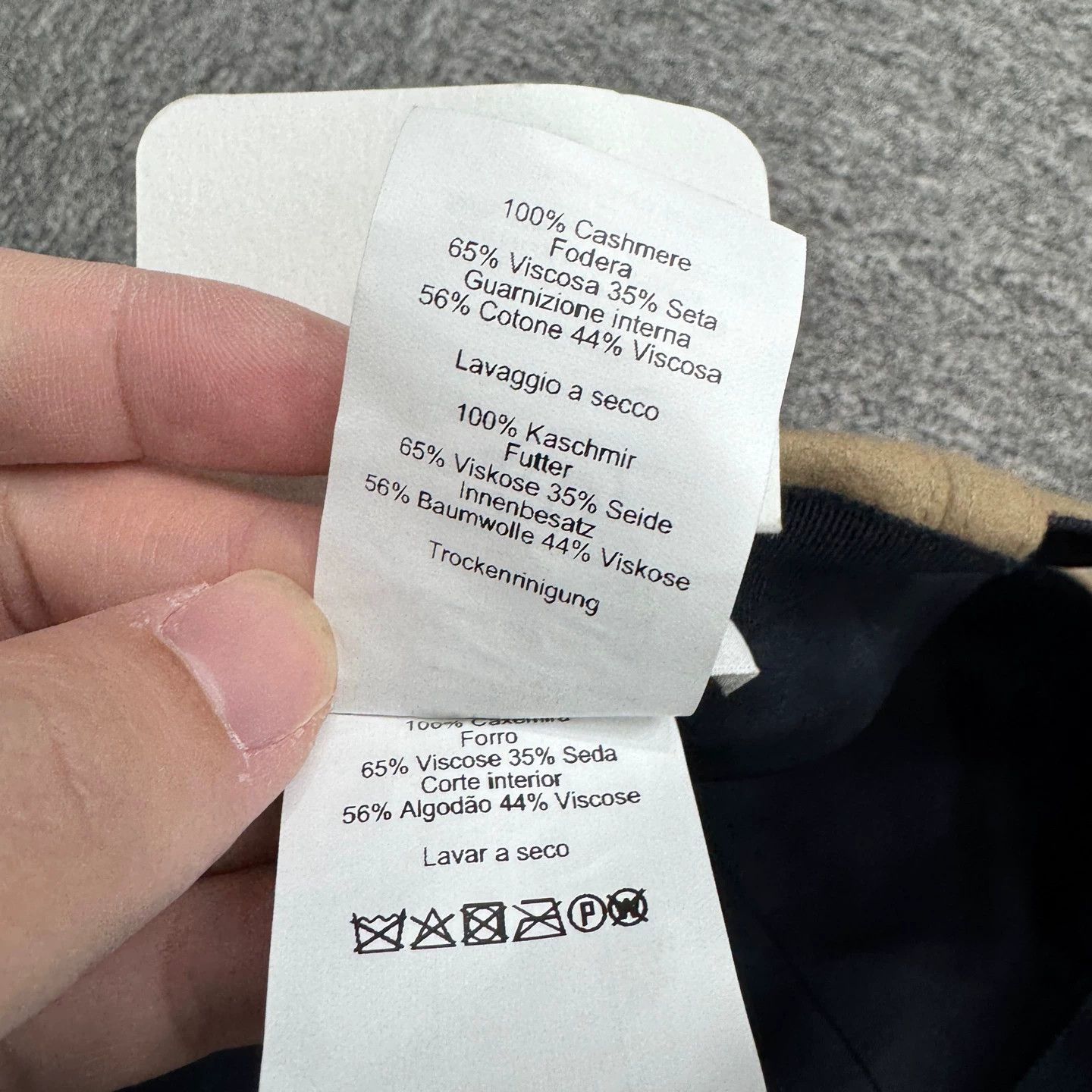 Hermes Hermes cashmere baseball cap 57 new with tags Size ONE SIZE - 7 Thumbnail