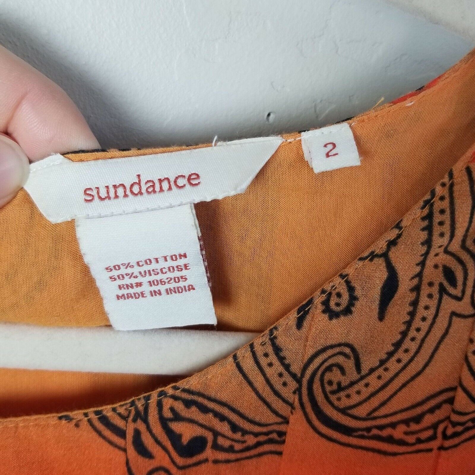 Sundry Sundance Womens Midi Dress Floral Paisley Sz 2 Indie Artsy Size XS / US 0-2 / IT 36-38 - 6 Thumbnail