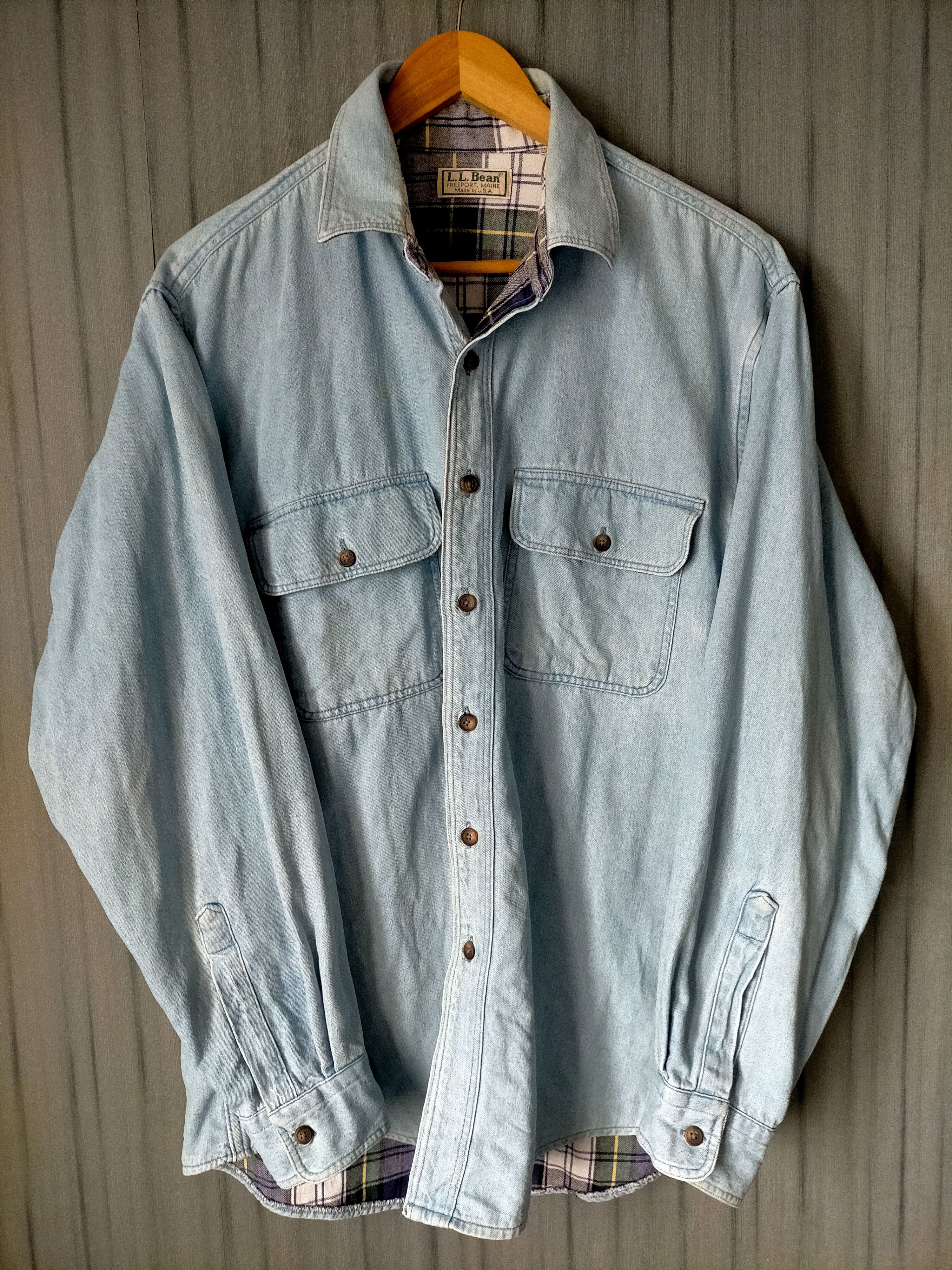L.L. Bean L.L. Bean Blanket Double Pocket Jeans Size US M / EU 48-50 / 2 - 2 Thumbnail
