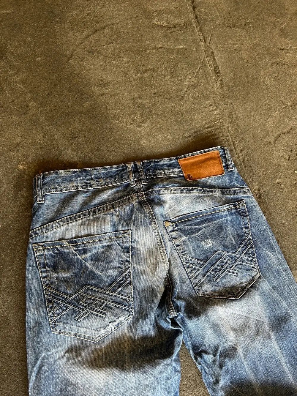 Hysteric Glamour × Japanese Brand Vintage Rick Owens Junya Watanabe Style Stone Washed Jeans Size US 32 / EU 48 - 6 Thumbnail