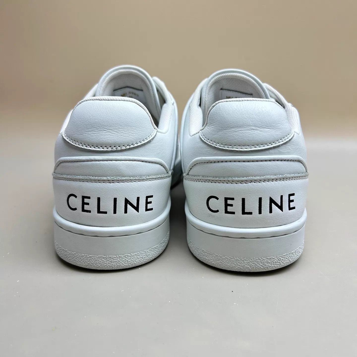 Celine Celine White Logo Lace-Up Sneaker 41 99 New Size US 8 / EU 41 - 2 Thumbnail