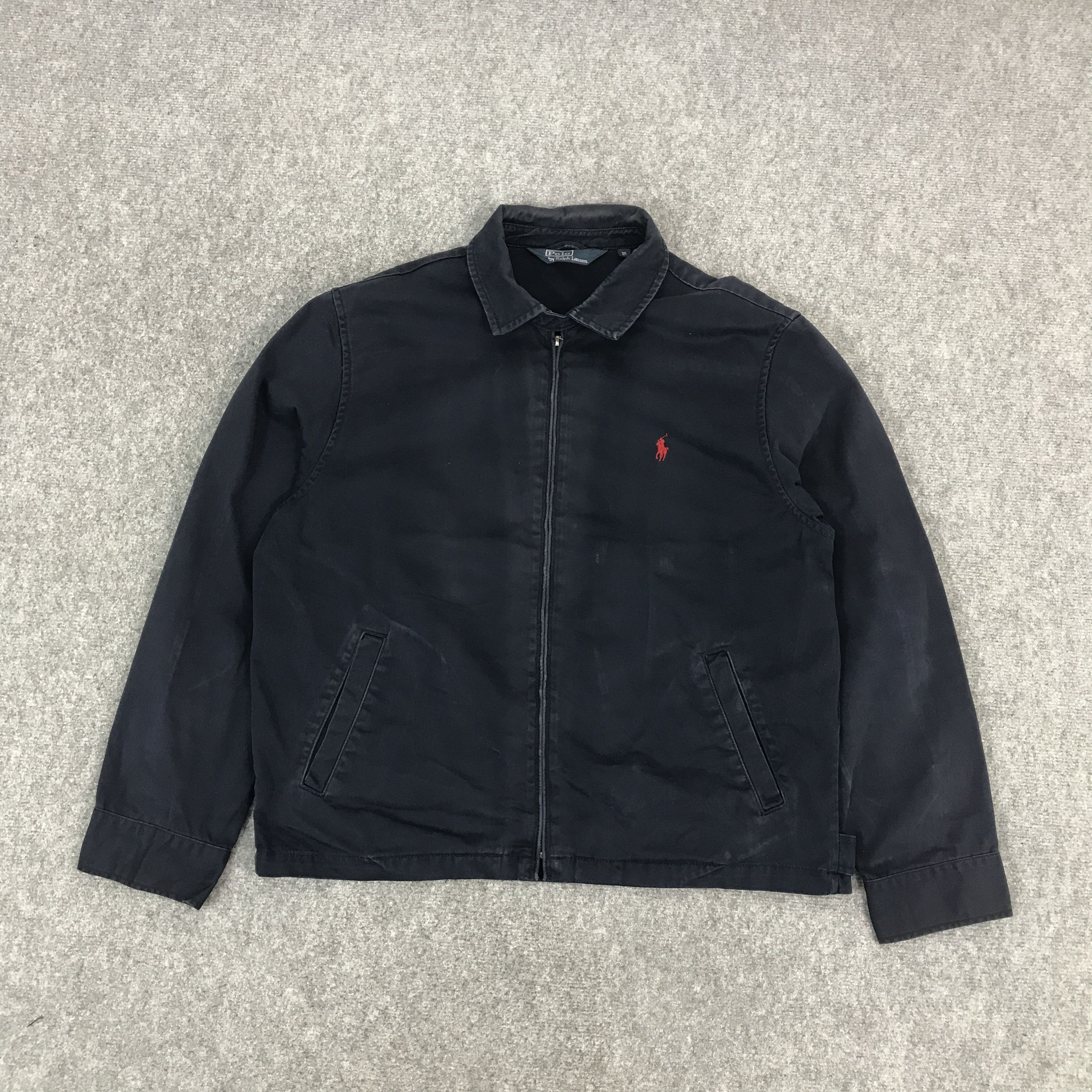 Polo Ralph Lauren × RRL Ralph Lauren POLO RALPH LAUREN NVAY FADED ZIPPER JACKET Size US XL / EU 56 / 4 - 1 Thumbnail
