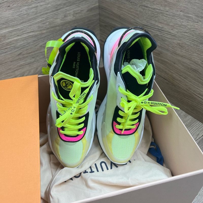 Louis Vuitton Louis Vuitton Run 55 Low-Top Casual Sneakers -2505 Size US 8 / EU 41 - 2 Thumbnail