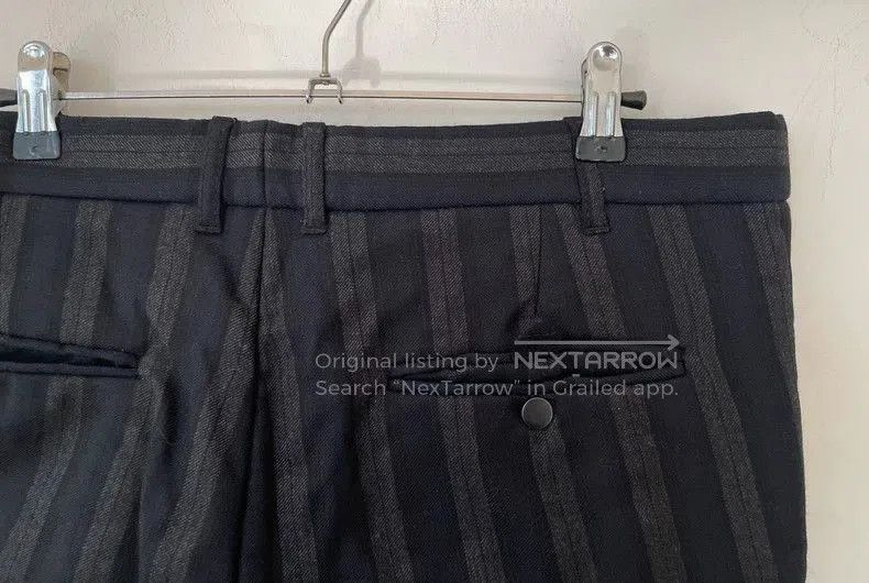 Ann Demeulemeester Ann Demeulemeester Striped Quilted Casual Pants. Size US 30 / EU 46 - 6 Thumbnail