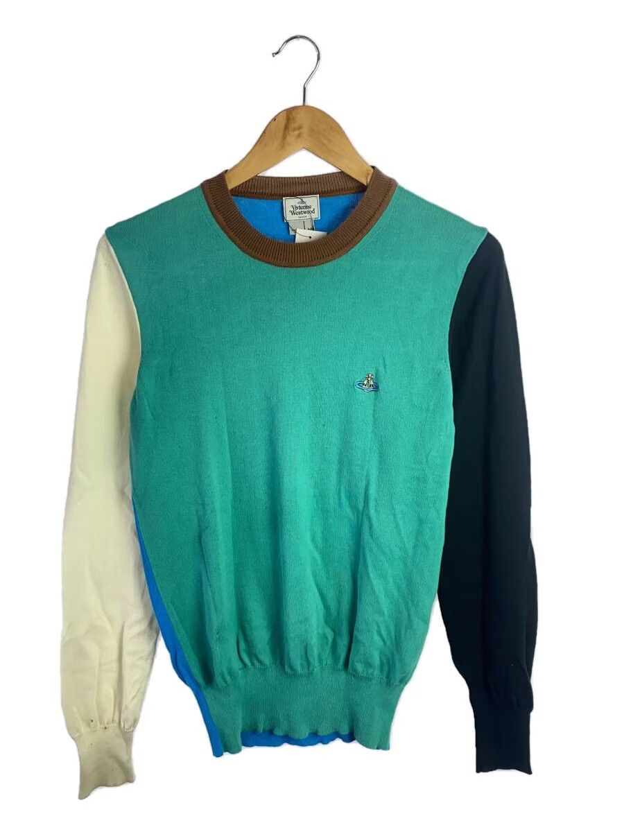 Vivienne Westwood Panel Orb Knit Sweater Size US M / EU 48-50 / 2 - 1 Thumbnail