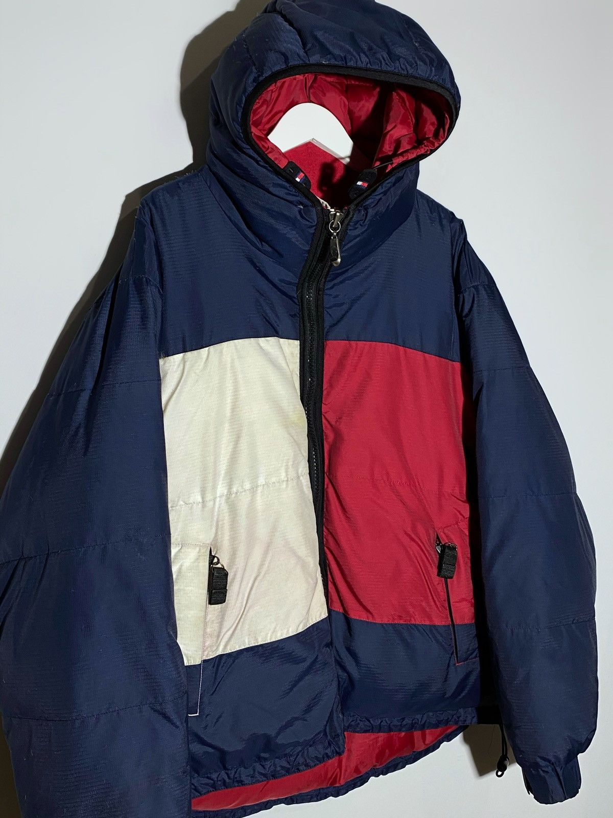 Tommy Hilfiger Vintage 2000s Tommy Hilfiger Rare Down Puffer Jacket Size US XL / EU 56 / 4 - 5 Thumbnail