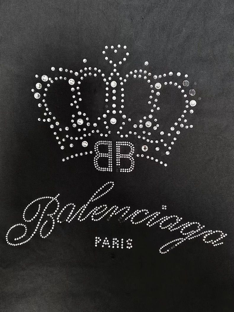 Balenciaga Balenciaga 24FW made old crown damaged diamond logo short s Size US XS / EU 42 / 0 - 3 Thumbnail
