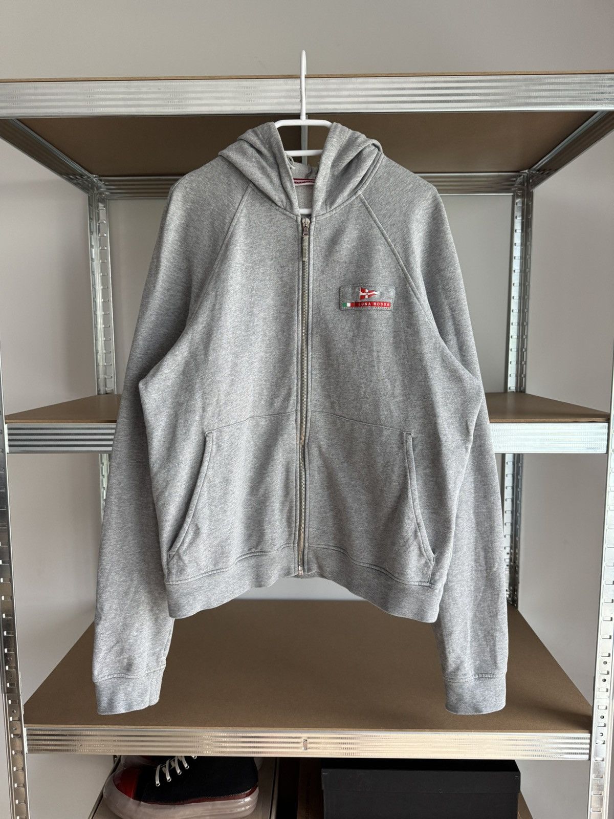 Prada × Vintage Vintage Prada Milano Wool Half zipup Sweatshirt 