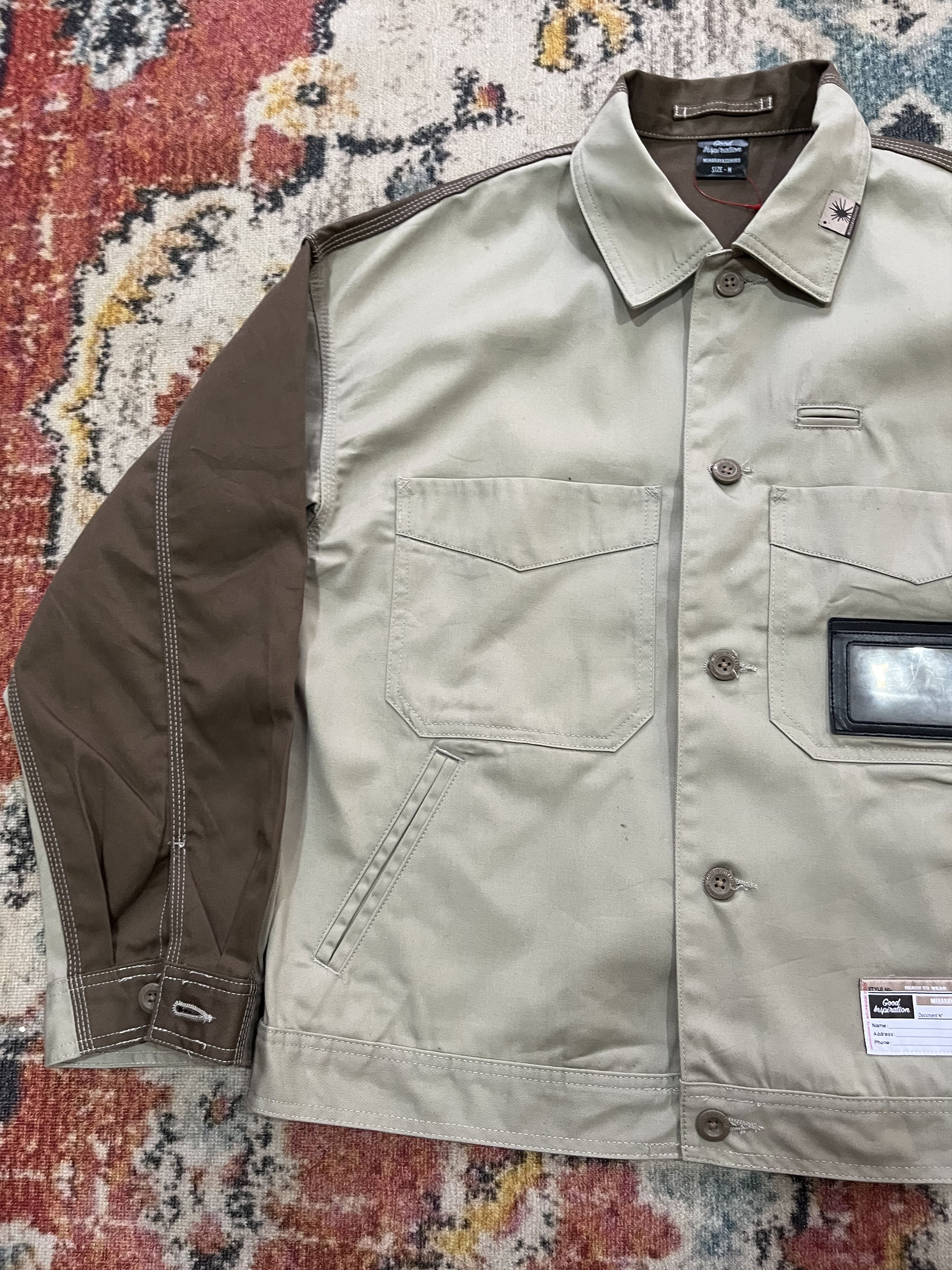 GU × Maison MIHARA YASUHIRO 2 tones Chef jacket Size US M / EU 48-50 / 2 - 4 Thumbnail