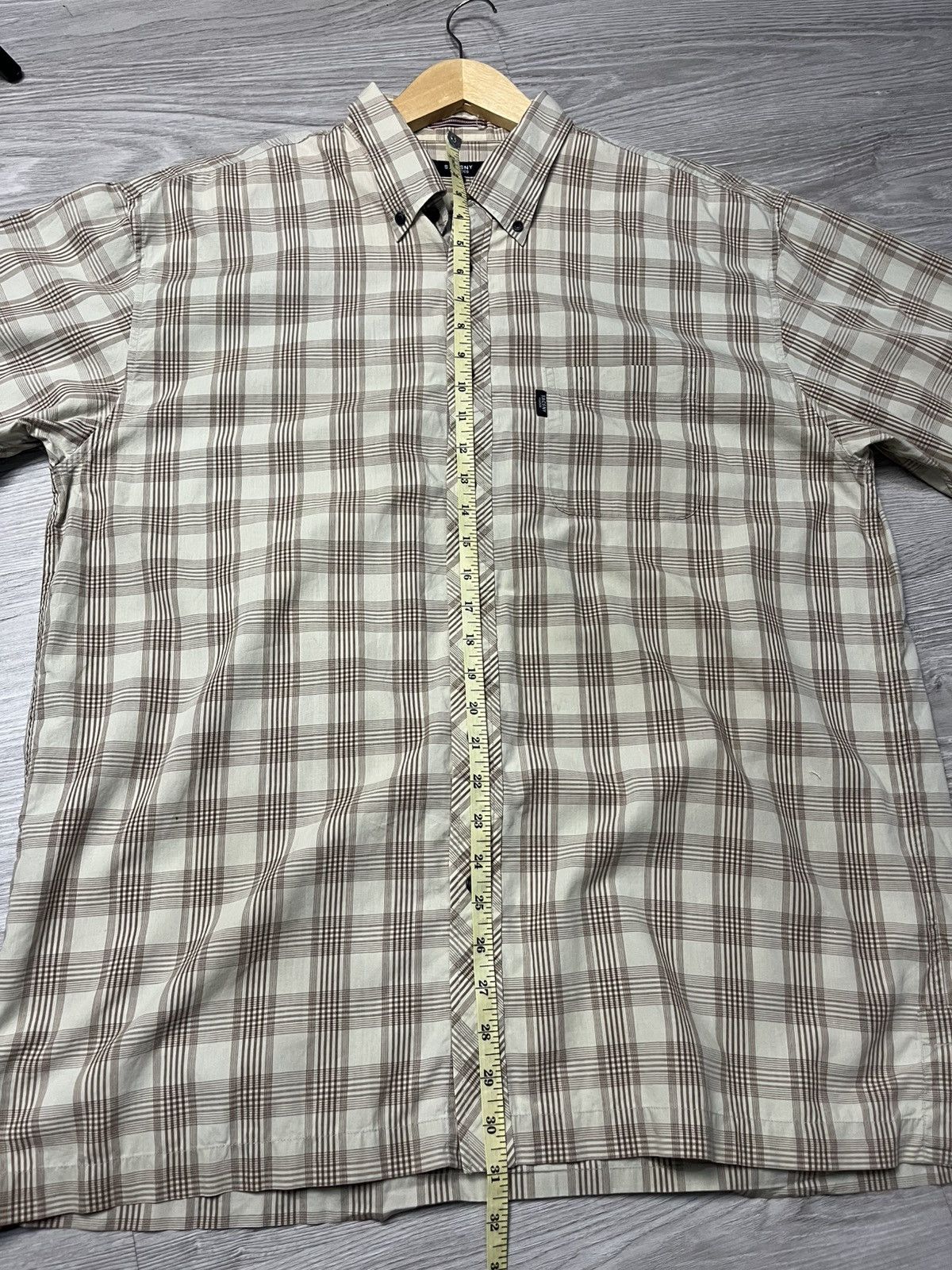 Yohji Yamamoto Yohji Yamamoto Ysaccs Sacsny Plaid Work Shirt Size US XXL / EU 58 / 5 - 8 Thumbnail