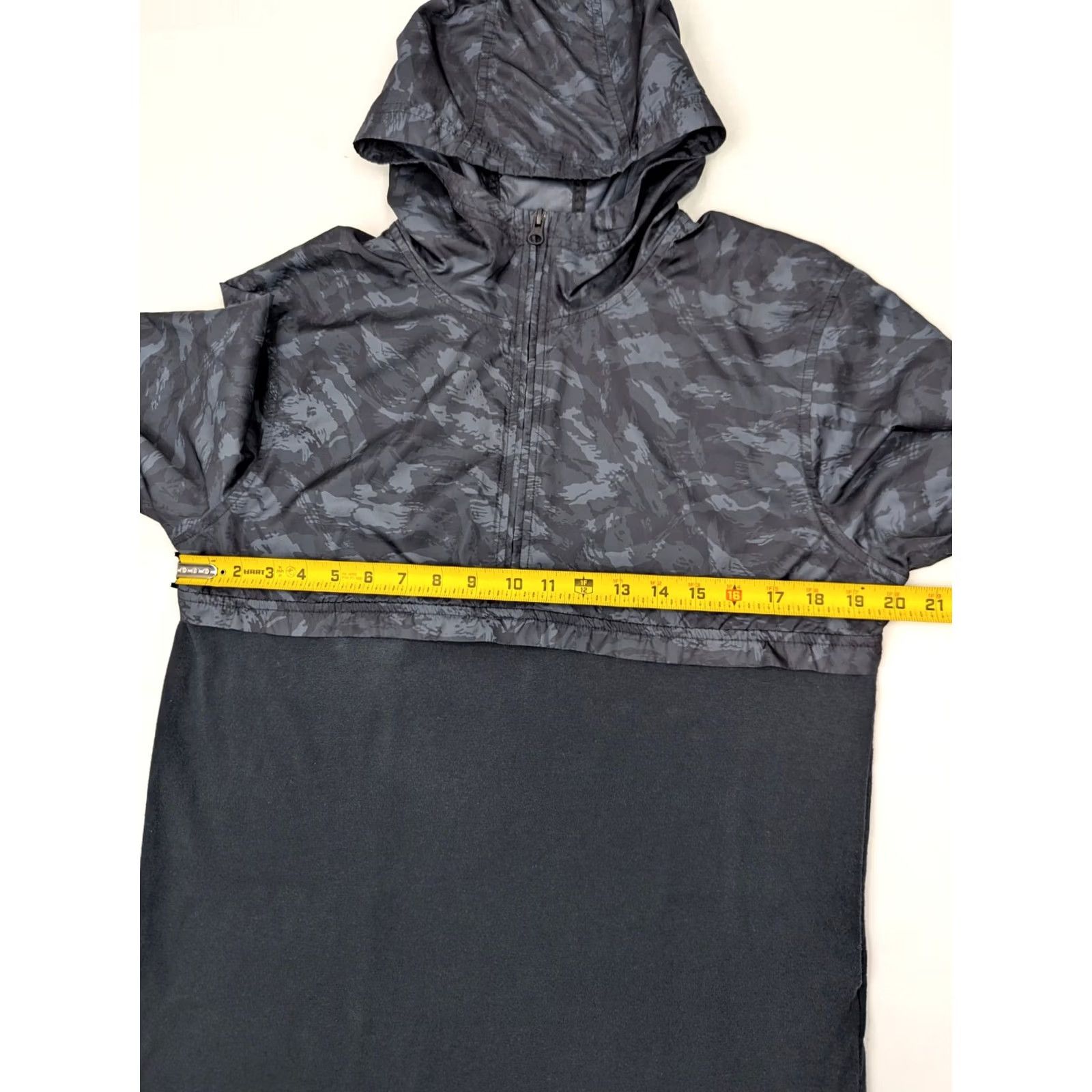 Under Armour Under Armour Hoodie Shirt Mens M Black Pullover Zip Windbreaker Top Cotton Bottom Fitted All Seasons Size US M / EU 48-50 / 2 - 4 Thumbnail