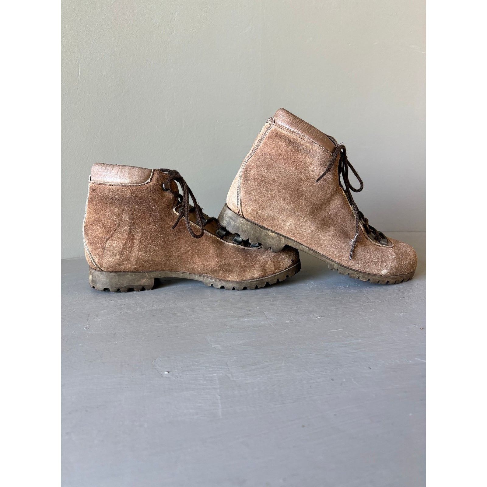 Dunham Vintage 70s Dunham Tyrolean Brown Suede Shoes Hiking Boots M Size US 7.5 / EU 40-41 - 4 Thumbnail