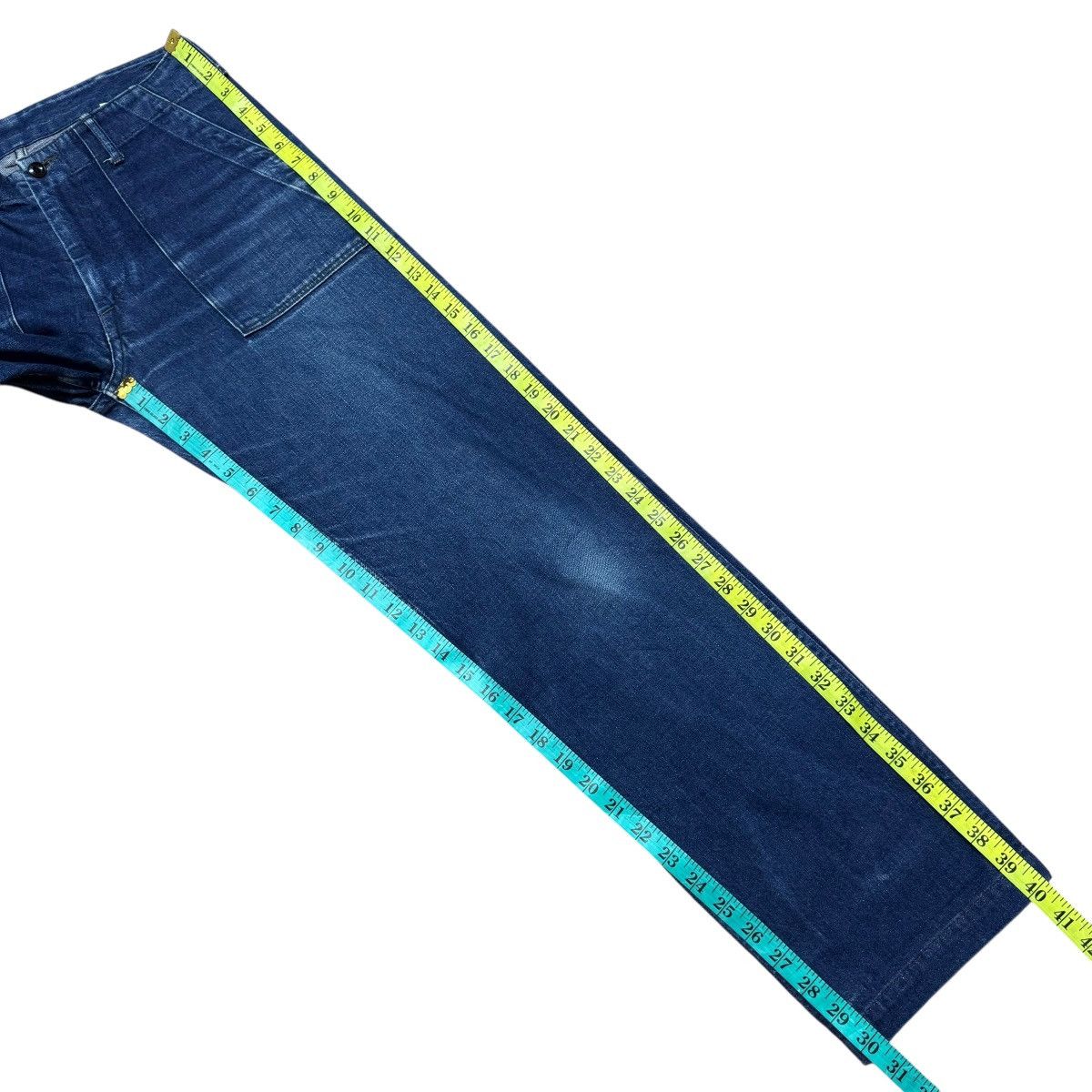 Danton Vintage Danton Denim Fatigue Pants Size US 29 - 19 Thumbnail