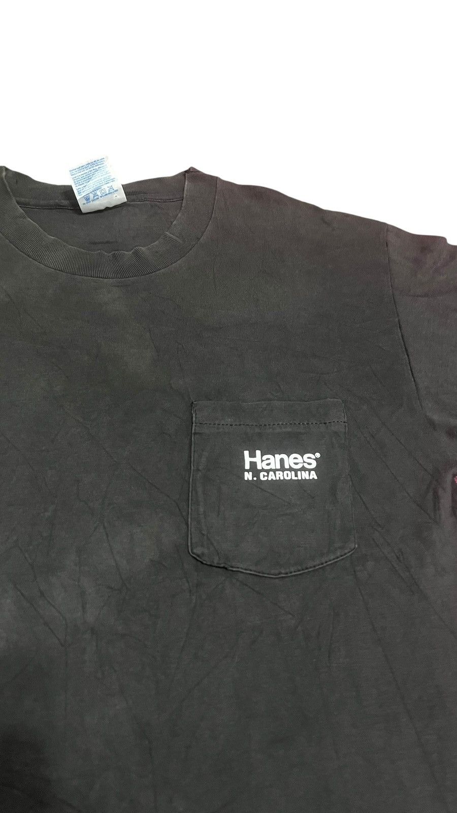 Vintage Thrashed Faded Distressed Hanes Single Pocket ERD Grunge Size US M / EU 48-50 / 2 - 3 Thumbnail