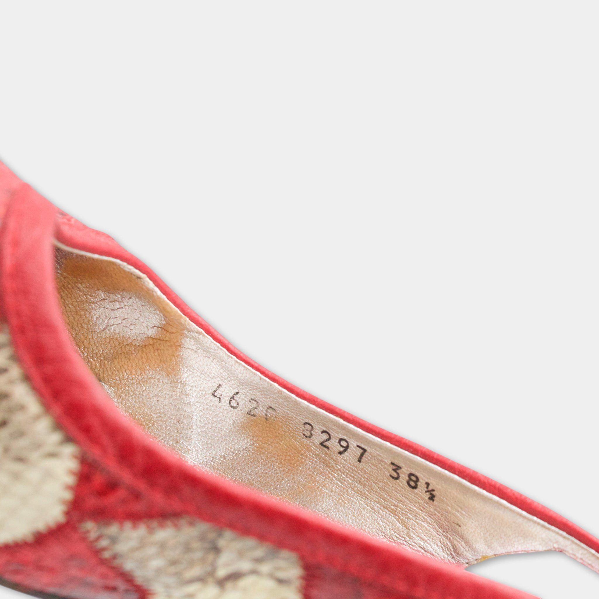 Dolce & Gabbana Dolce & Gabbana Checkered Heels Size US 8.5 / IT 38.5 - 5 Thumbnail