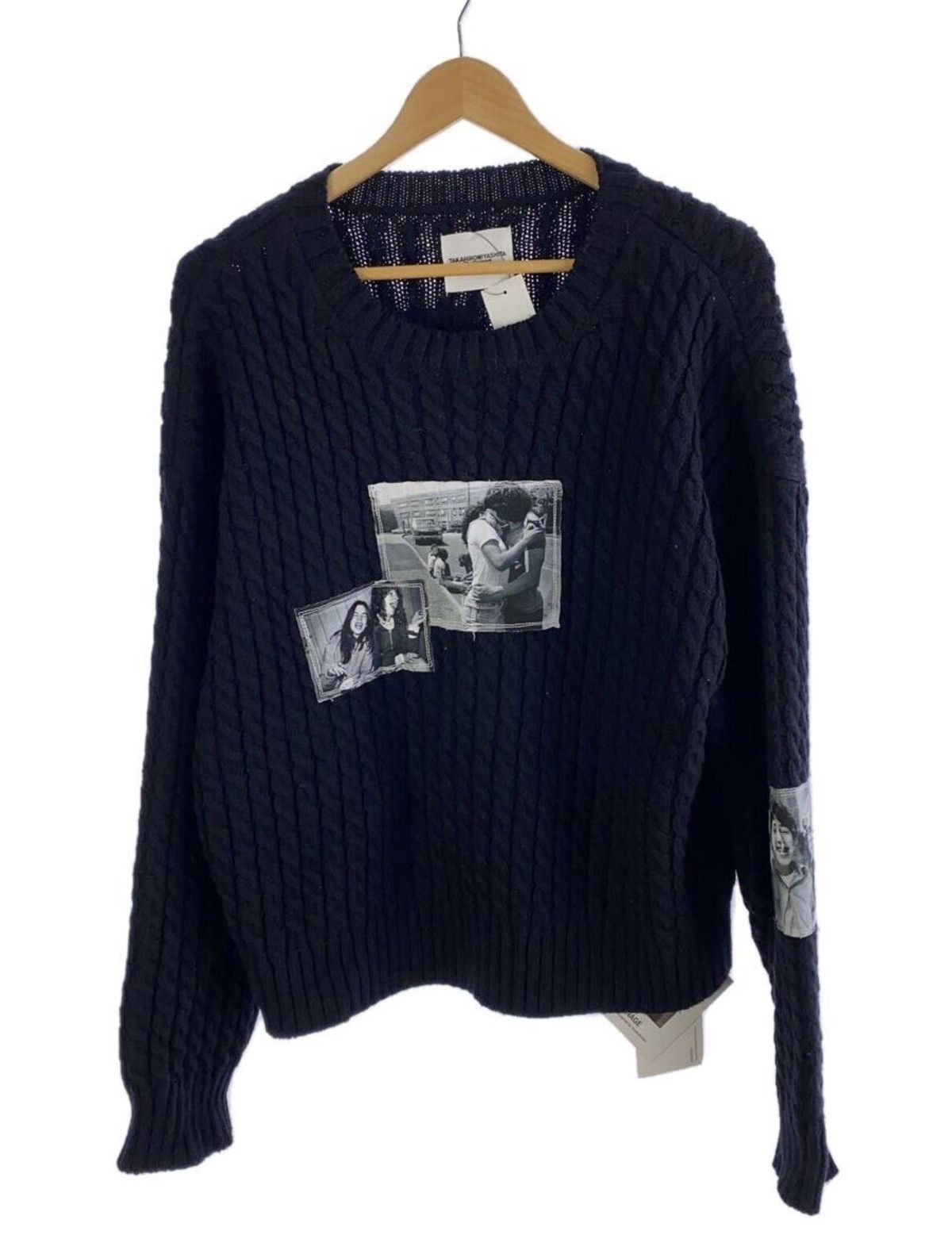 Takahiromiyashita The Soloist. The Soloist Fall/Winter 2024 Appliqué Sweater Size US S / EU 44-46 / 1 - 1 Thumbnail