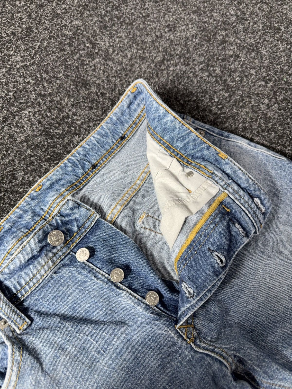 Diesel × If Six Was Nine × Vintage Vintage 90s Y2K Diesel Industry Jeans baggy pants Size US 33 - 7 Thumbnail