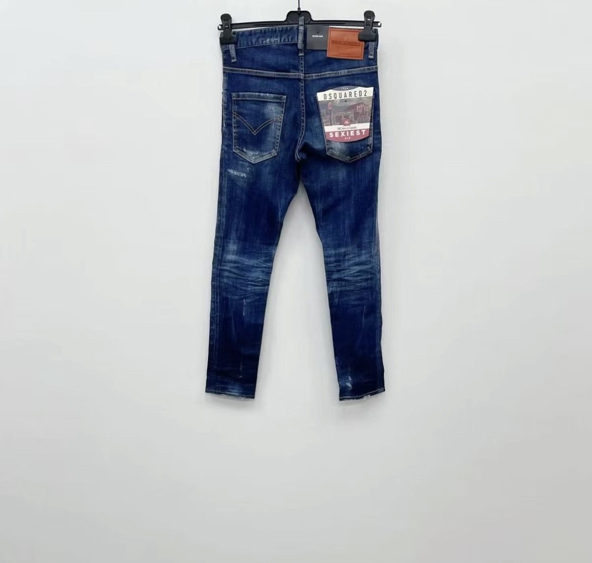 Dsquared2 DSQUARED2 (D2) Stretch Washed Skinny Jeans J30 Size US 28 / EU 44 - 5 Thumbnail