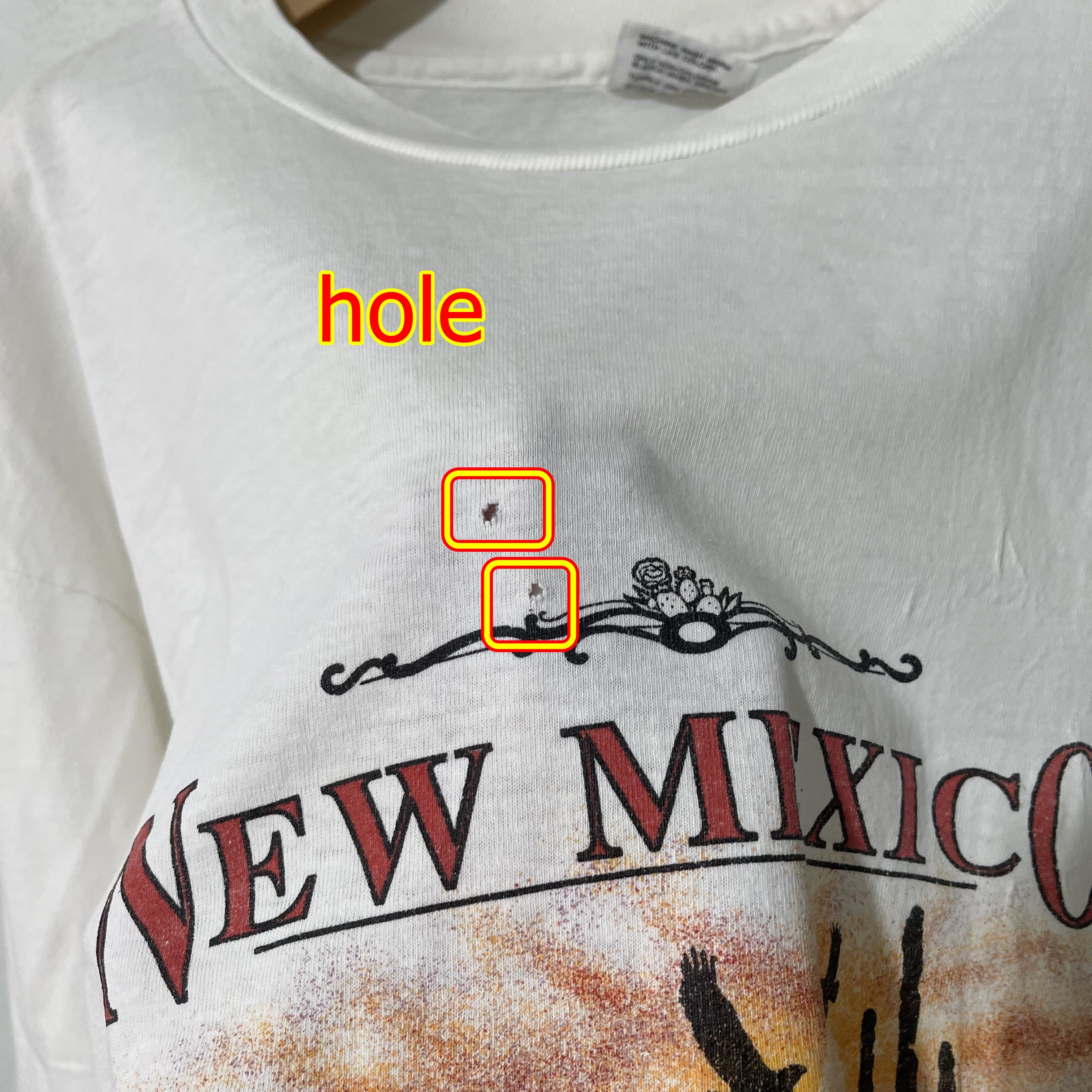 Vintage Vintage 90s New Mexico T-Shirt Size US XL / EU 56 / 4 - 7 Thumbnail