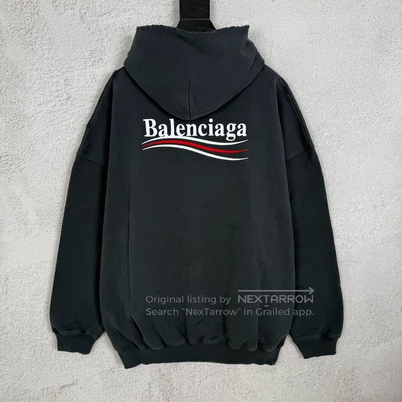 Balenciaga Balenciaga Coke Wave Letter Pattern Embroidery Destroyed H Size US M / EU 48-50 / 2 - 2 Thumbnail