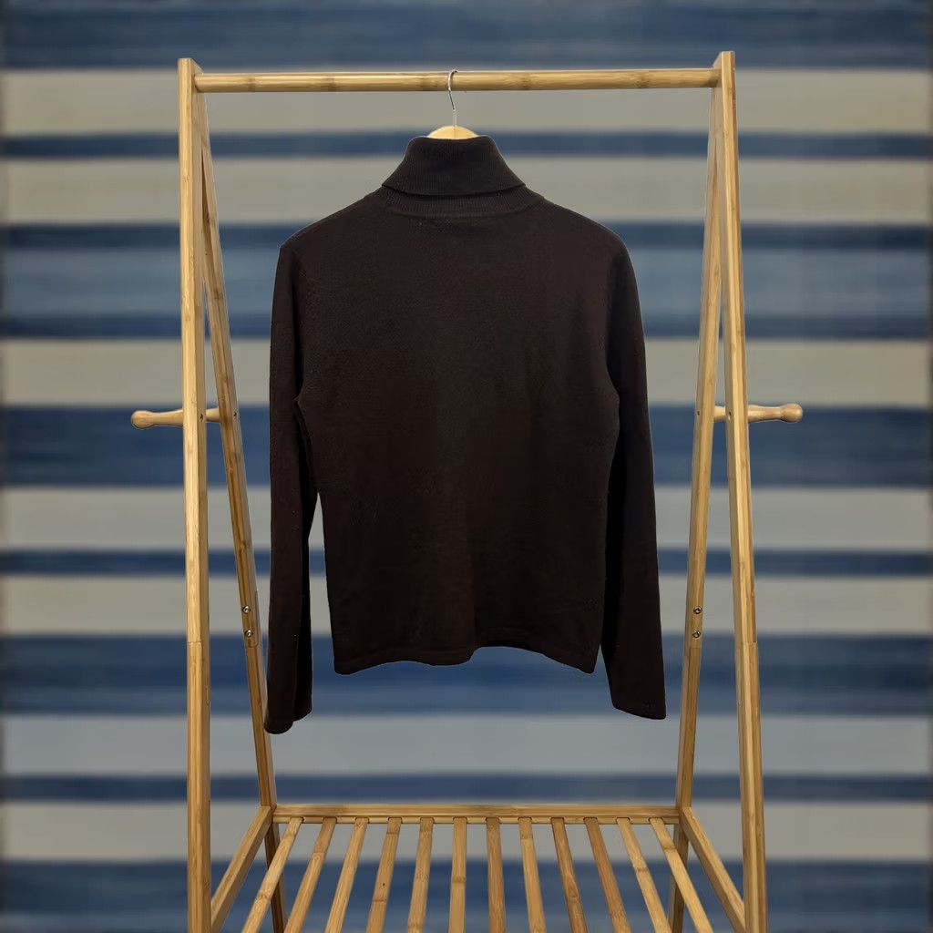 Ralph Lauren VINTAGE Lauren Ralph Lauren Golden Retriever Sweater L Brown Turtleneck Wool Womens Size L / US 10 / IT 46 - 1 Thumbnail