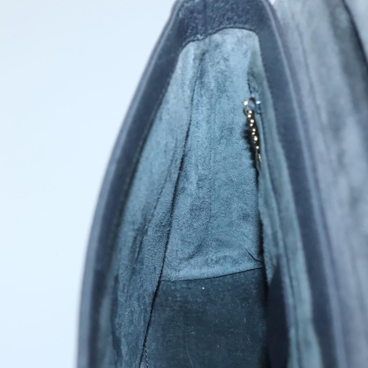 Gucci GUCCI Bamboo Hand Bag Leather Gold Charcoal Gray 001 3444 Size ONE SIZE - 18 Thumbnail