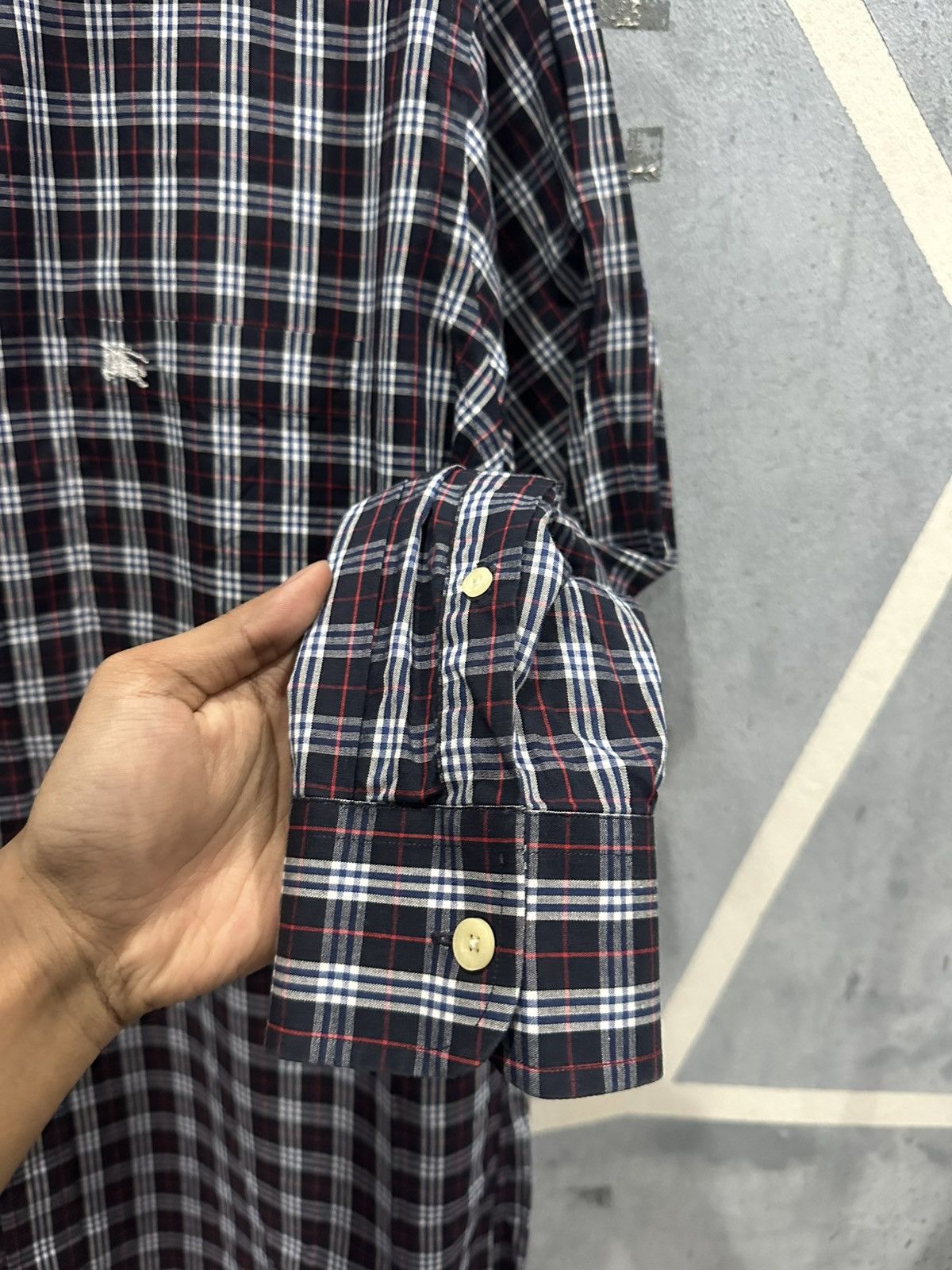 Burberry Vintage Burberrys Shirt Size US L / EU 52-54 / 3 - 5 Thumbnail