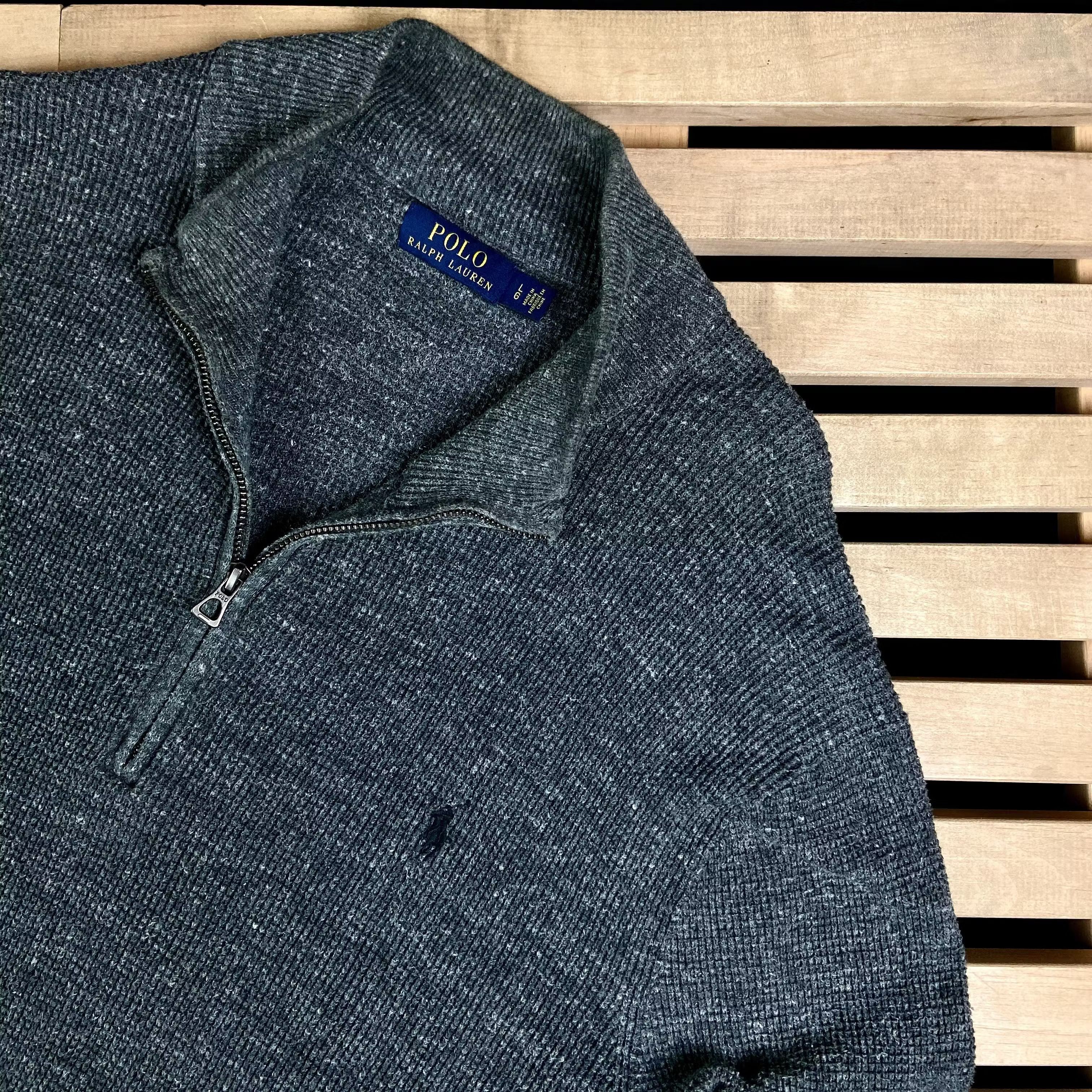 Polo Ralph Lauren × Ralph Lauren × Vintage Mens Sweater Pullover Polo Ralph Lauren Size L Size US L / EU 52-54 / 3 - 2 Thumbnail