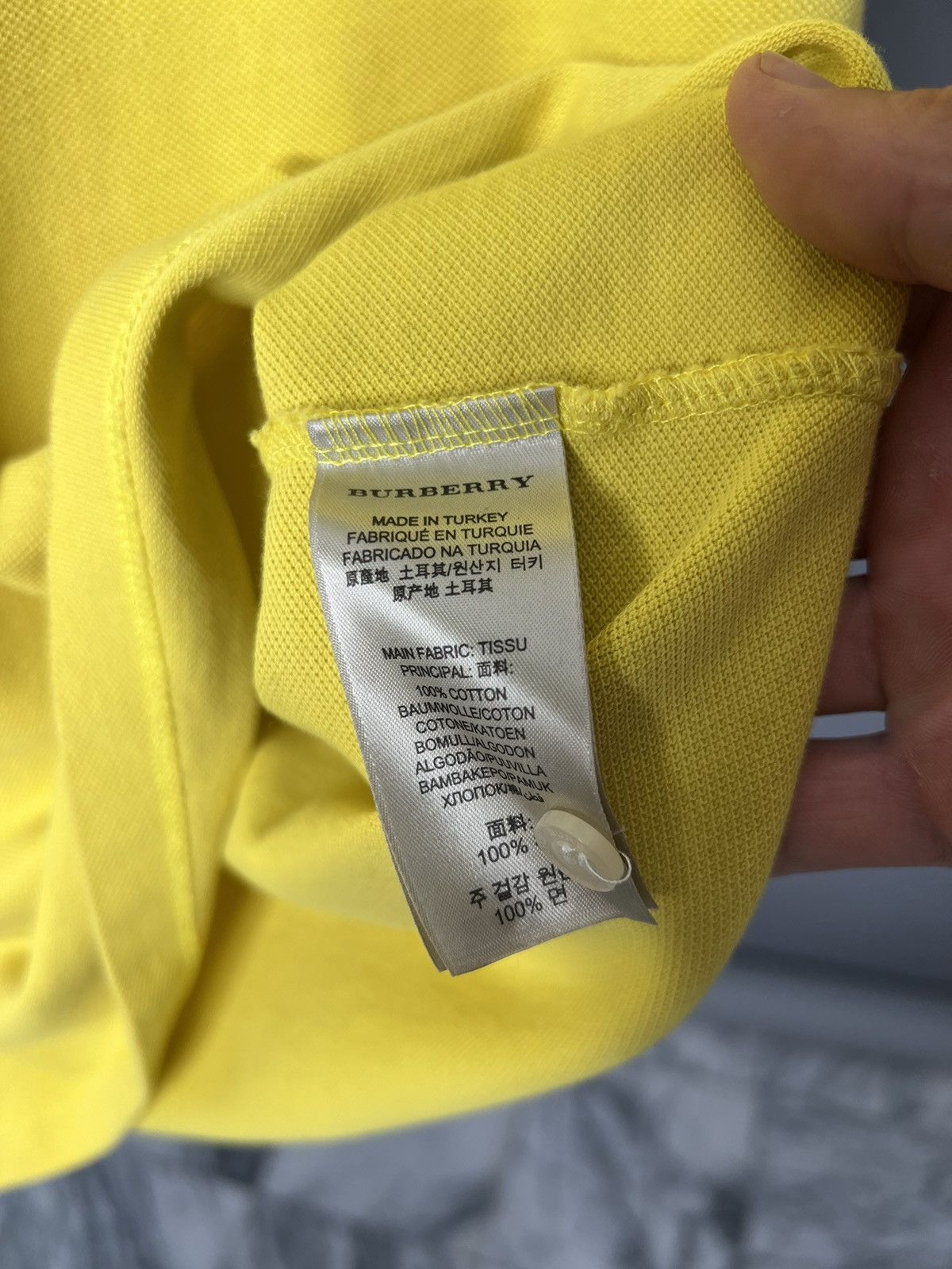 Burberry polo