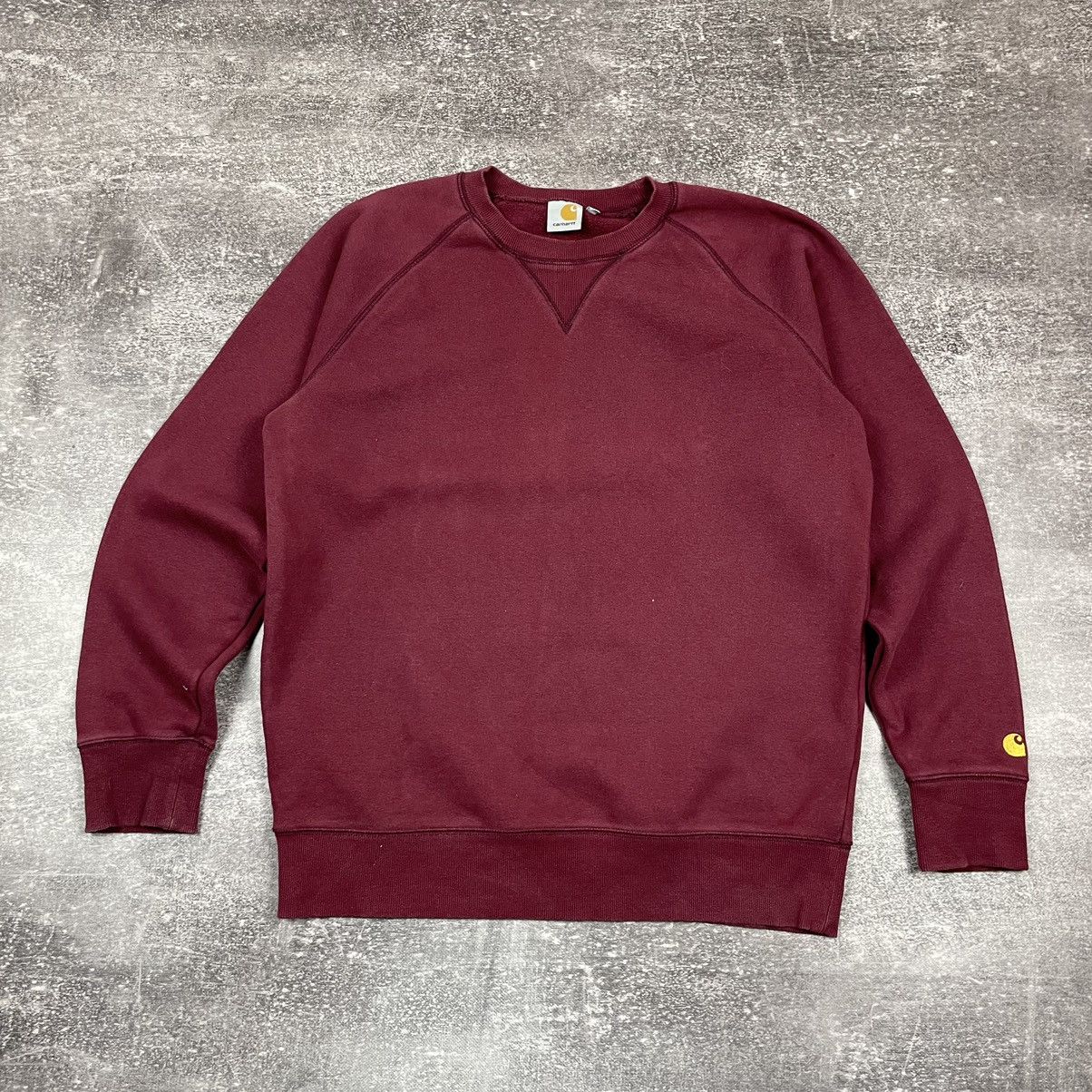 Carhartt Burgundy Chase Sweater